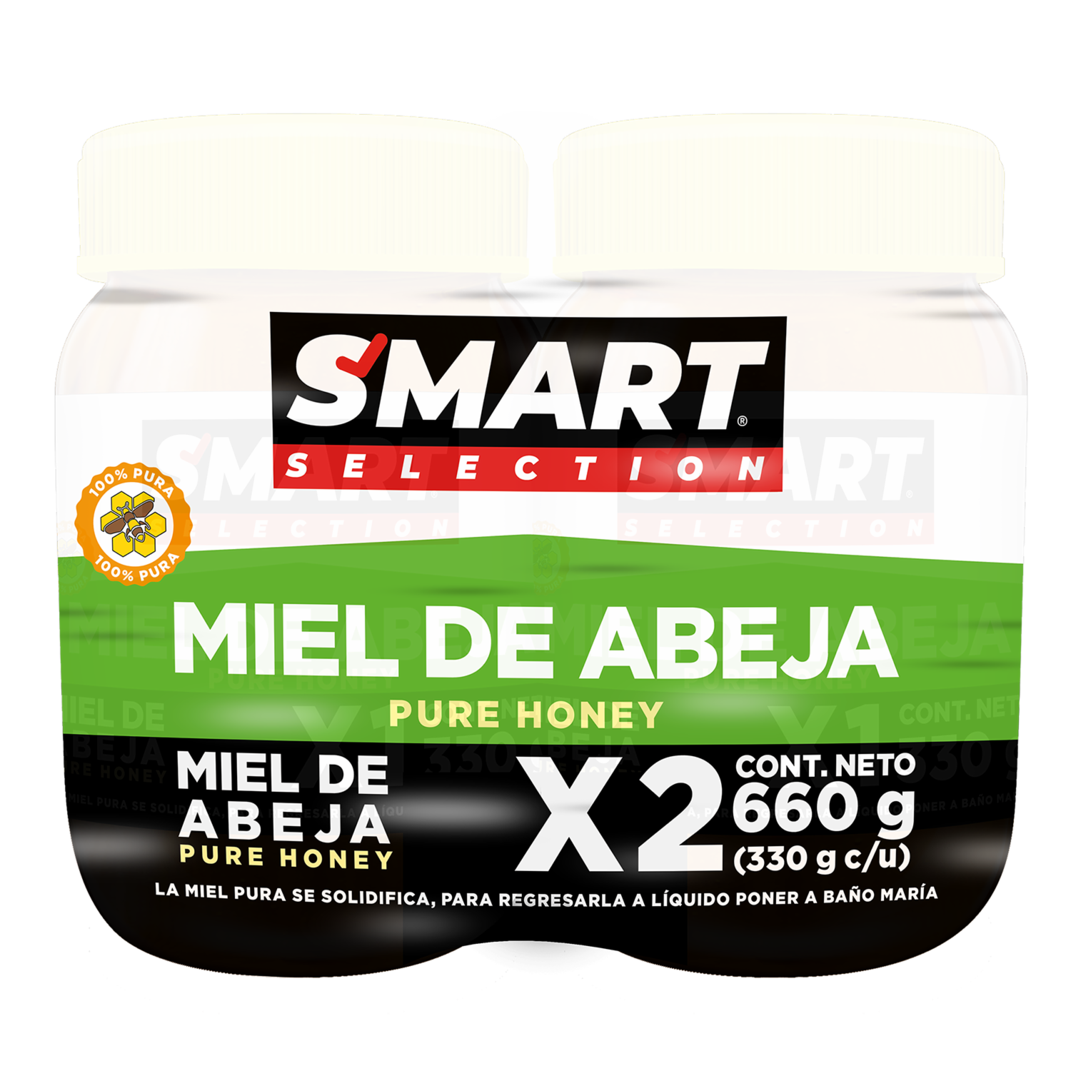 Miel De Abeja Natural SMART SELECTION 660 Ml