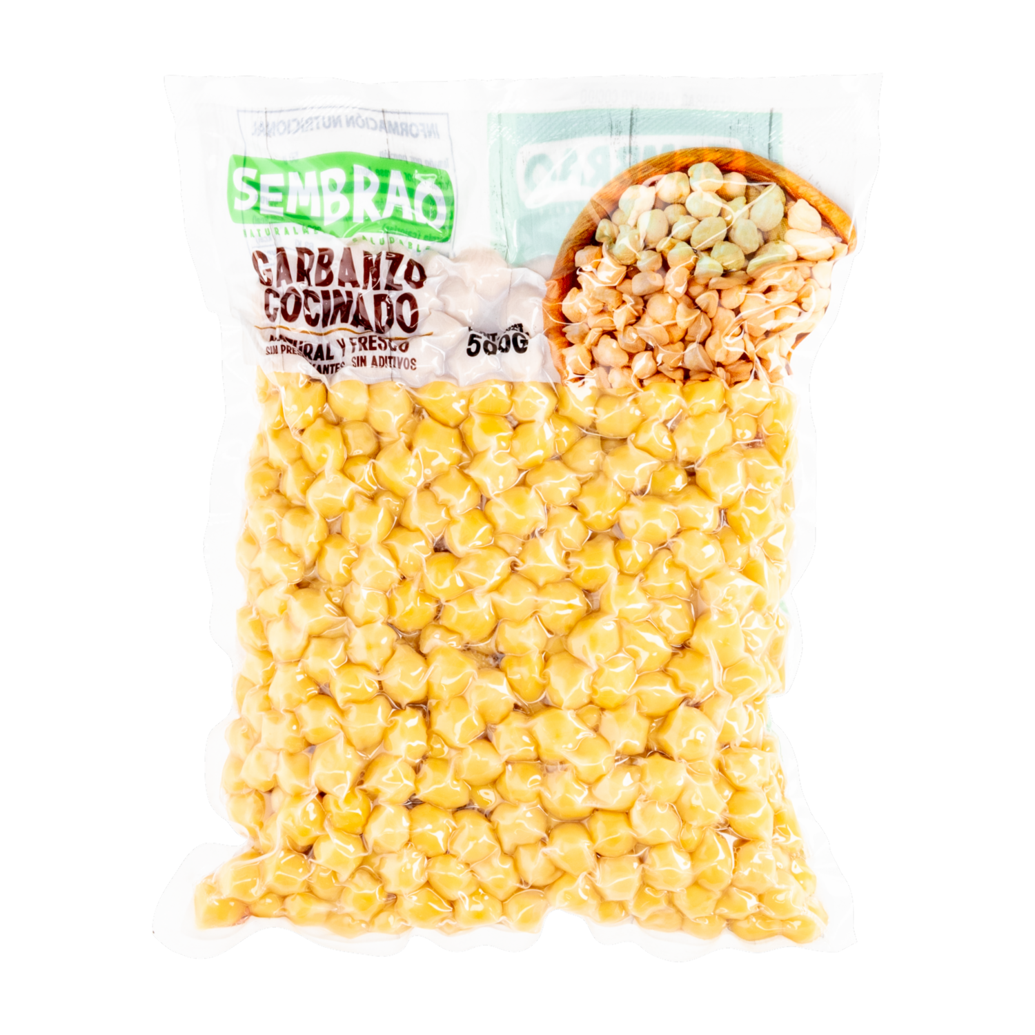 Garbanzo Cocido Al Vacío SEMBRAO 500 G