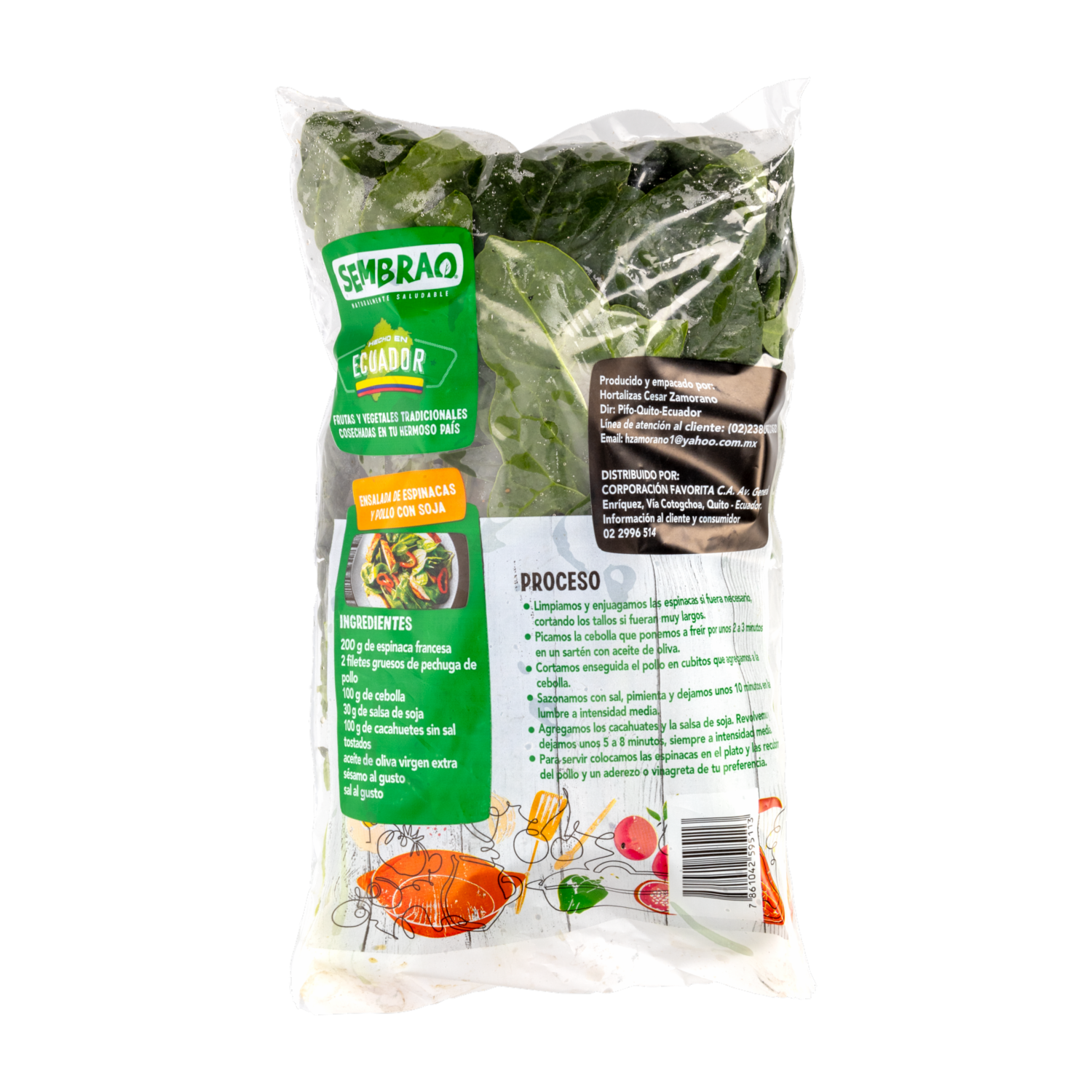 Espinaca Francesa SEMBRAO 200 G