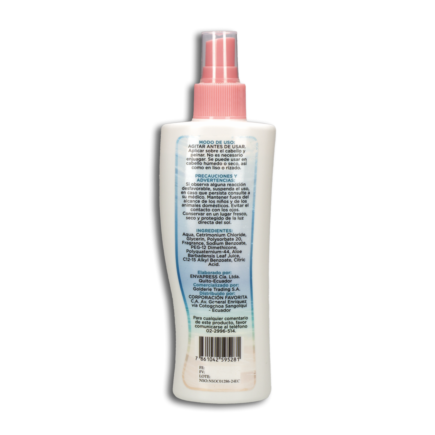 Desenredante De Cabello En Spray GAMA 200 Ml