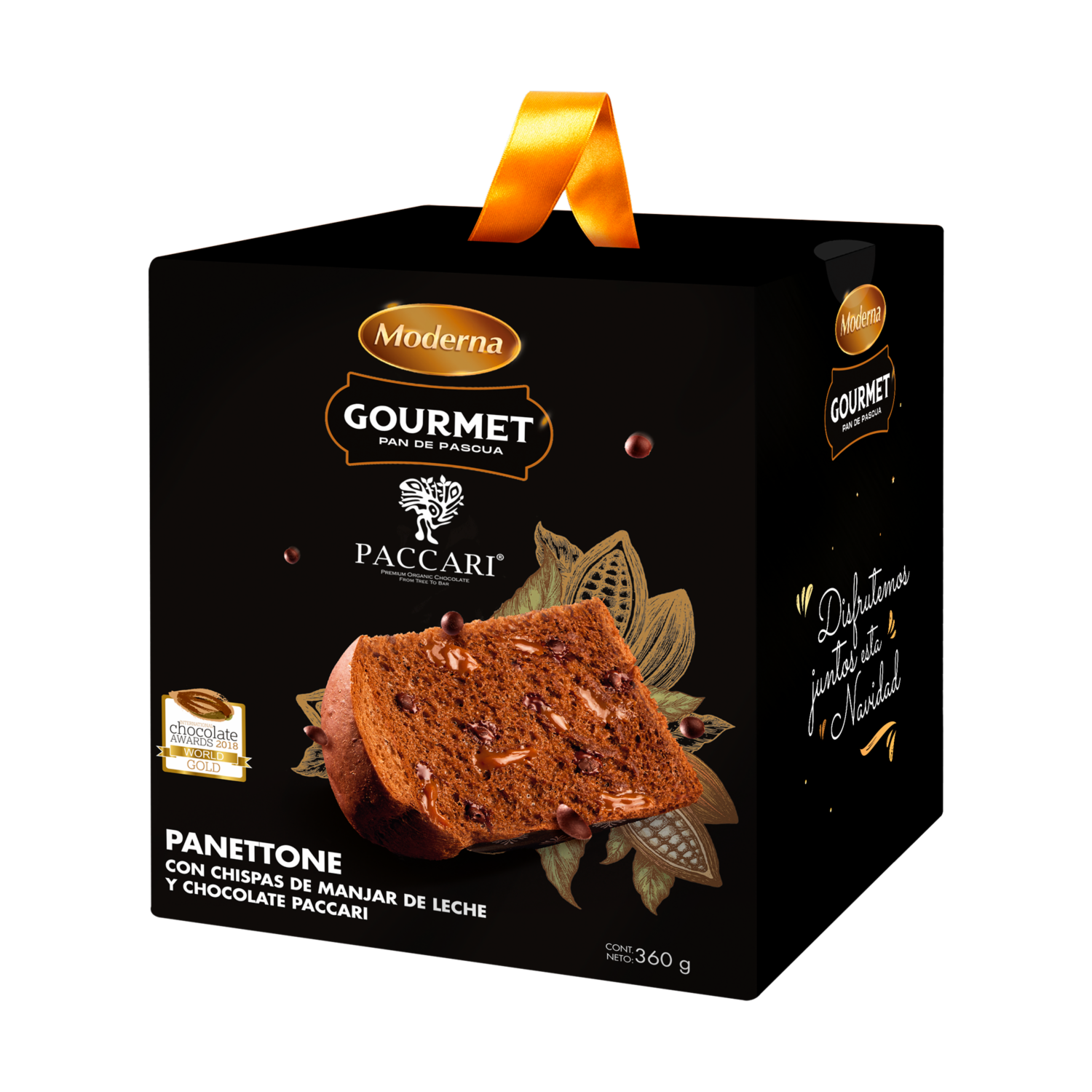 Panettone Gourmet Pacari MODERNA 360 G