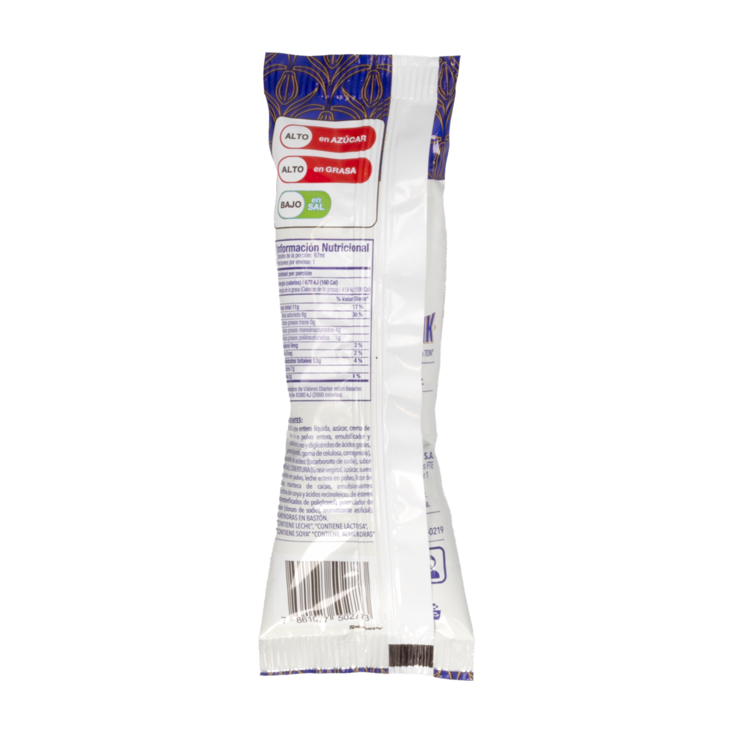 Helado Majestik Mini Vainilla TONI 67 Ml