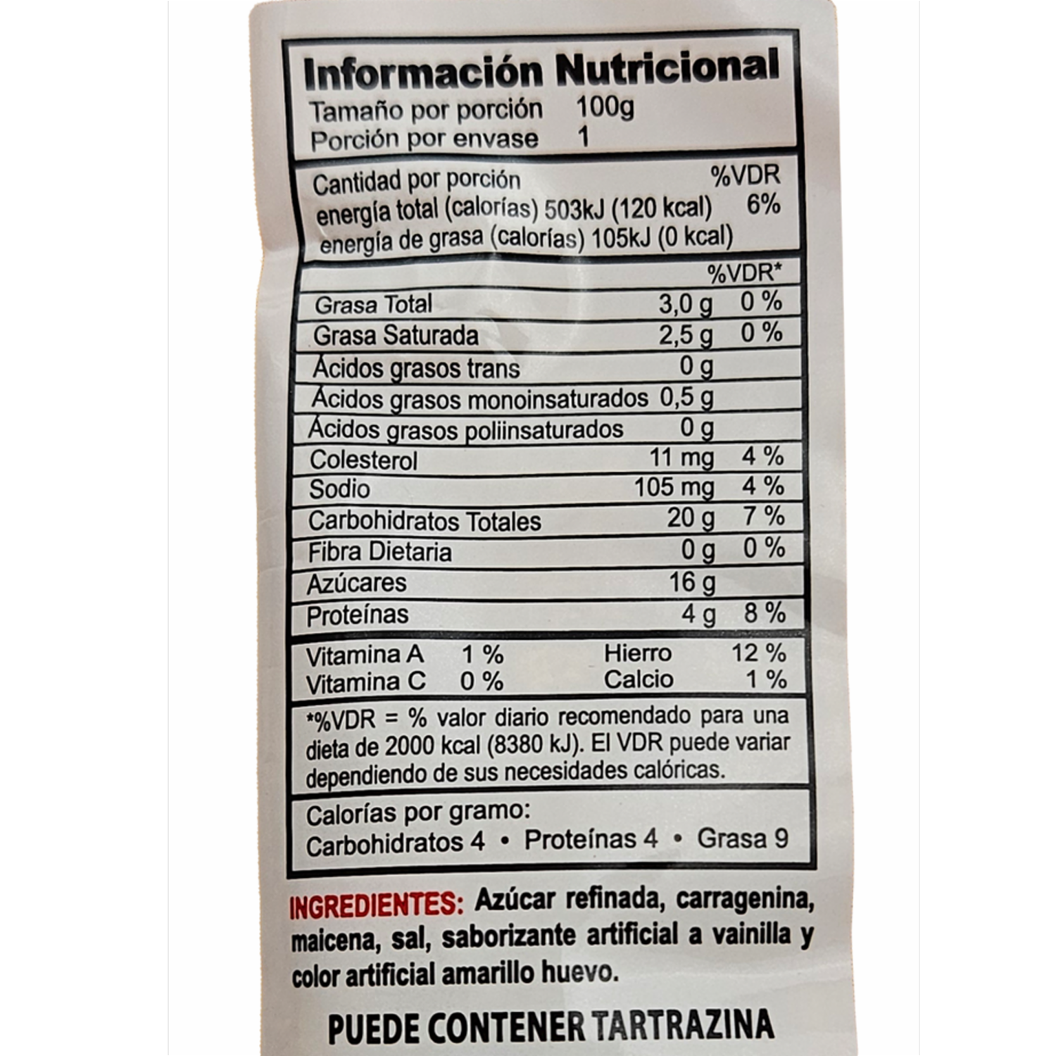 Mezcla En Polvo Para Flan De Vainilla CAPRY 250 G