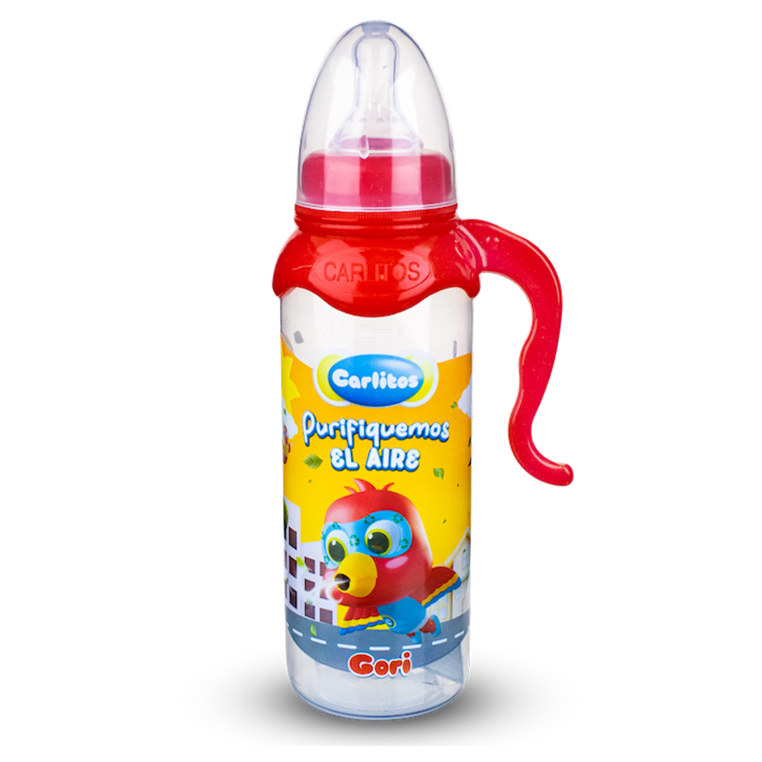 Biberón Para Bebés Con Agarradera CARLITOS 9 Oz