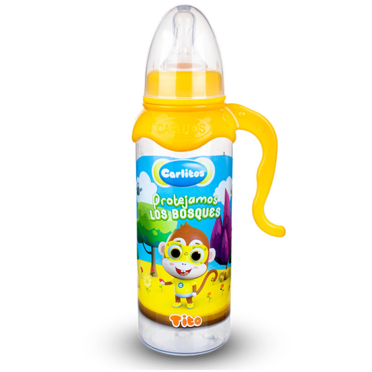 Biberón Para Bebés Con Agarradera CARLITOS 9 Oz