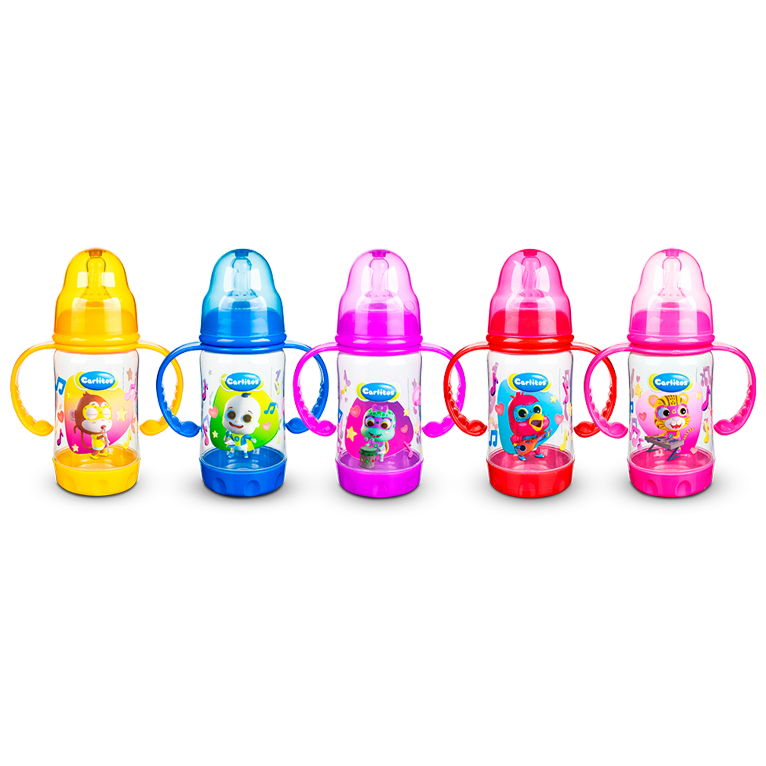 Biberón Para Bebés Con Agarradera Doble CARLITOS 5 Oz