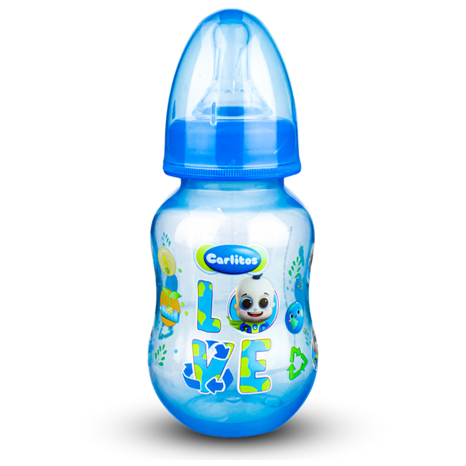 Biberón Para Bebés Super Ecológico Ama El Planeta CARLITOS 5 Oz