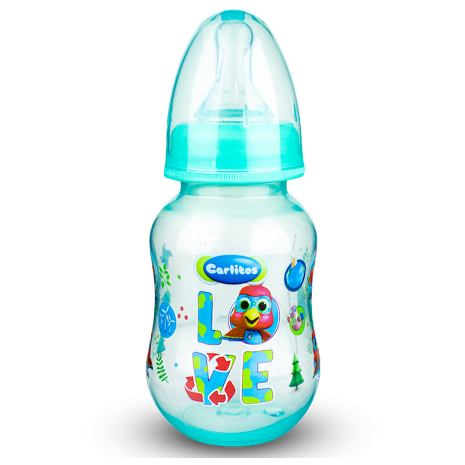 Biberón Para Bebés Super Ecológico Ama El Planeta CARLITOS 5 Oz
