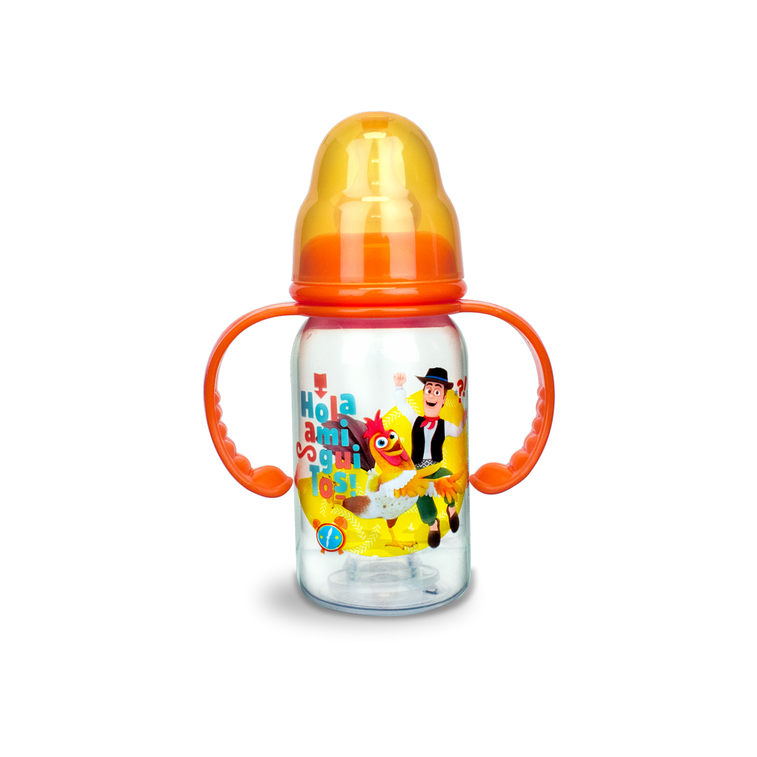 Biberón Para Bebés 3 Etapas Con Agarradera Doble CARLITOS 5 Oz