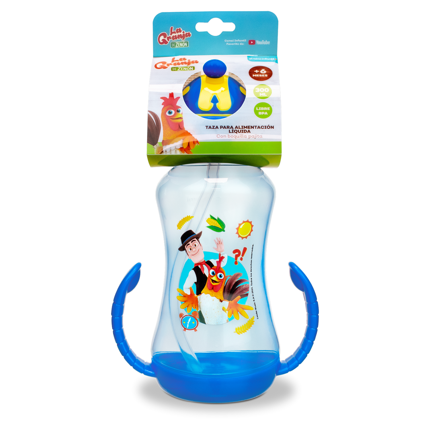 Taza Infantil Con Sorbete Y Mango CARLITOS Unidad