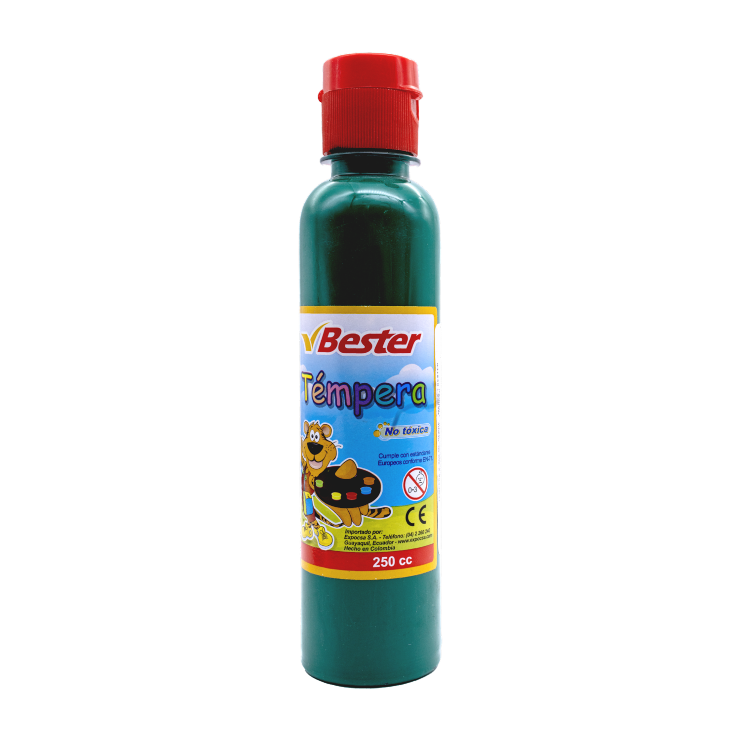 Tempera Verde BESTER 250Ml