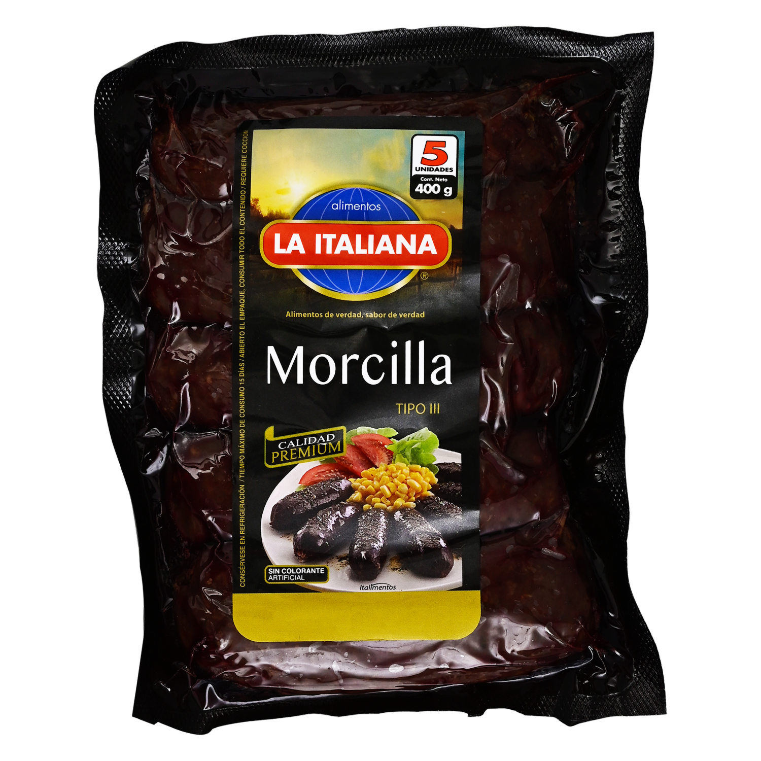 Morcilla Cuencana LA ITALIANA 400 G