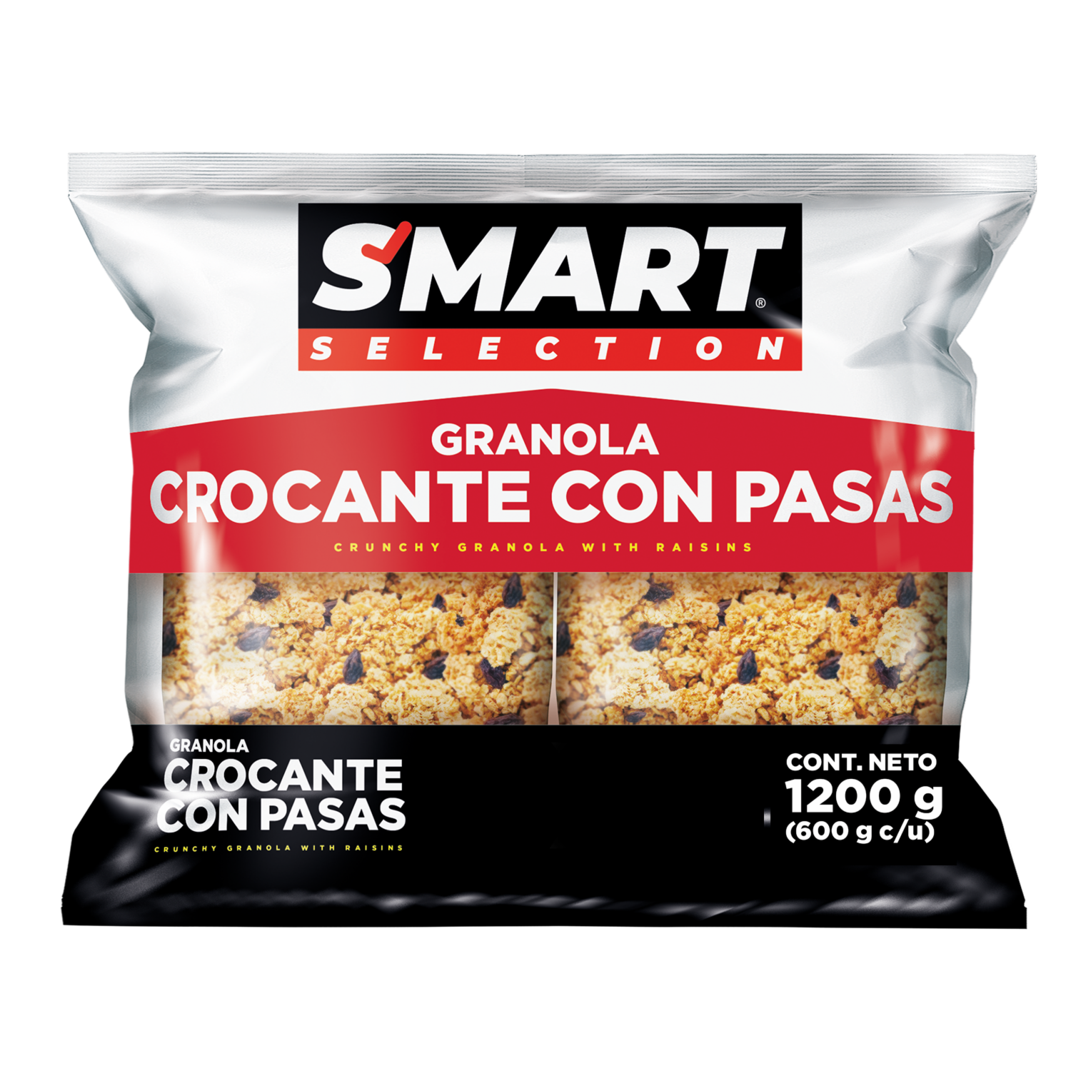 Granola Natural SMART SELECTION 1200 G