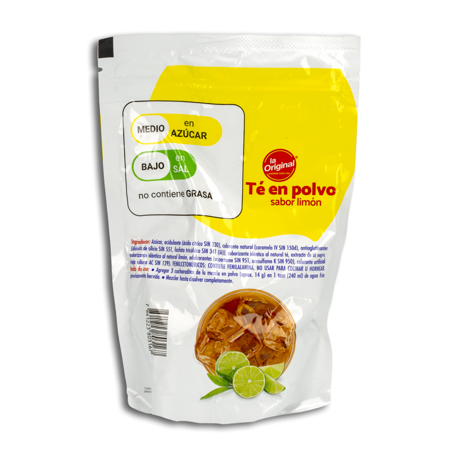 Té En Polvo Sabor A Limón LA ORIGINAL 266 G