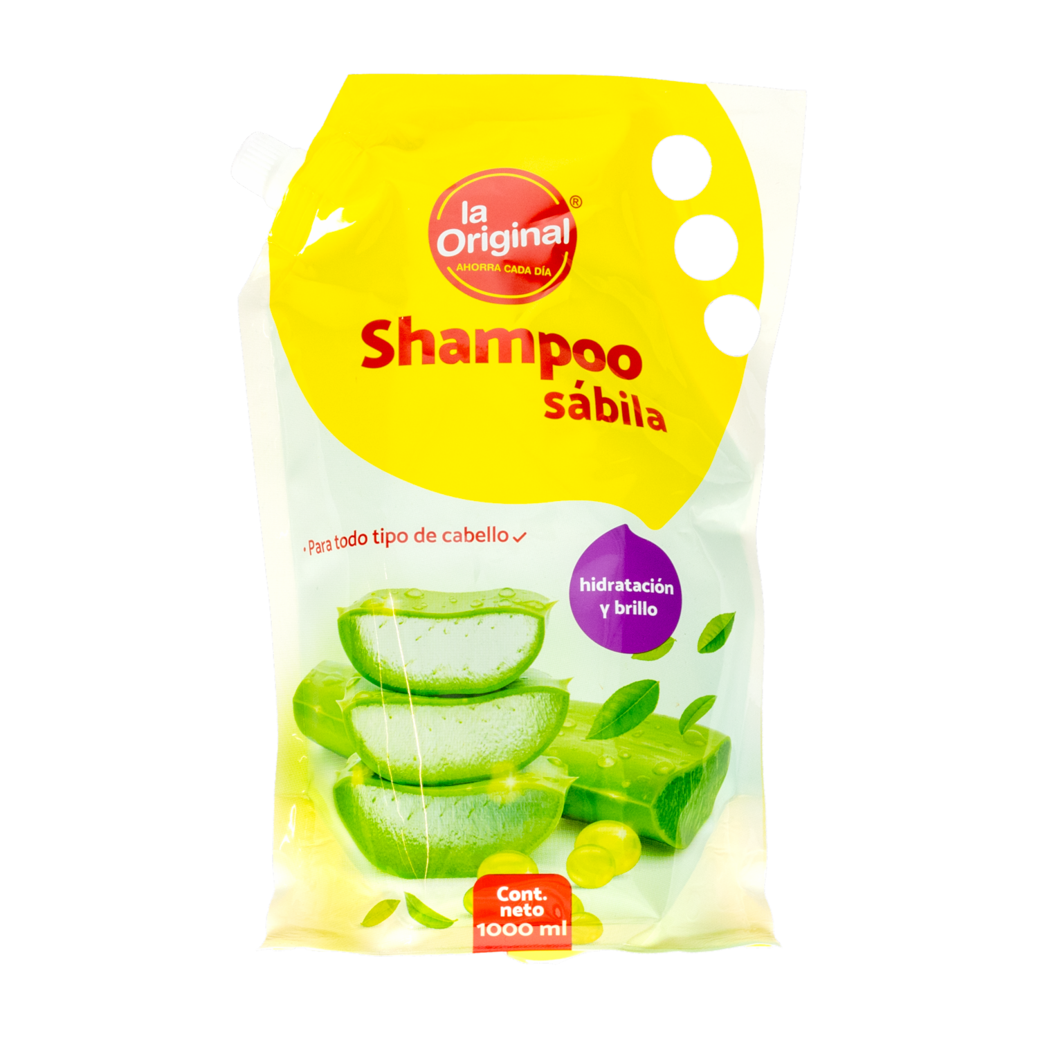 Shampoo De Cabello Con Sábila LA ORIGINAL 1000 Ml