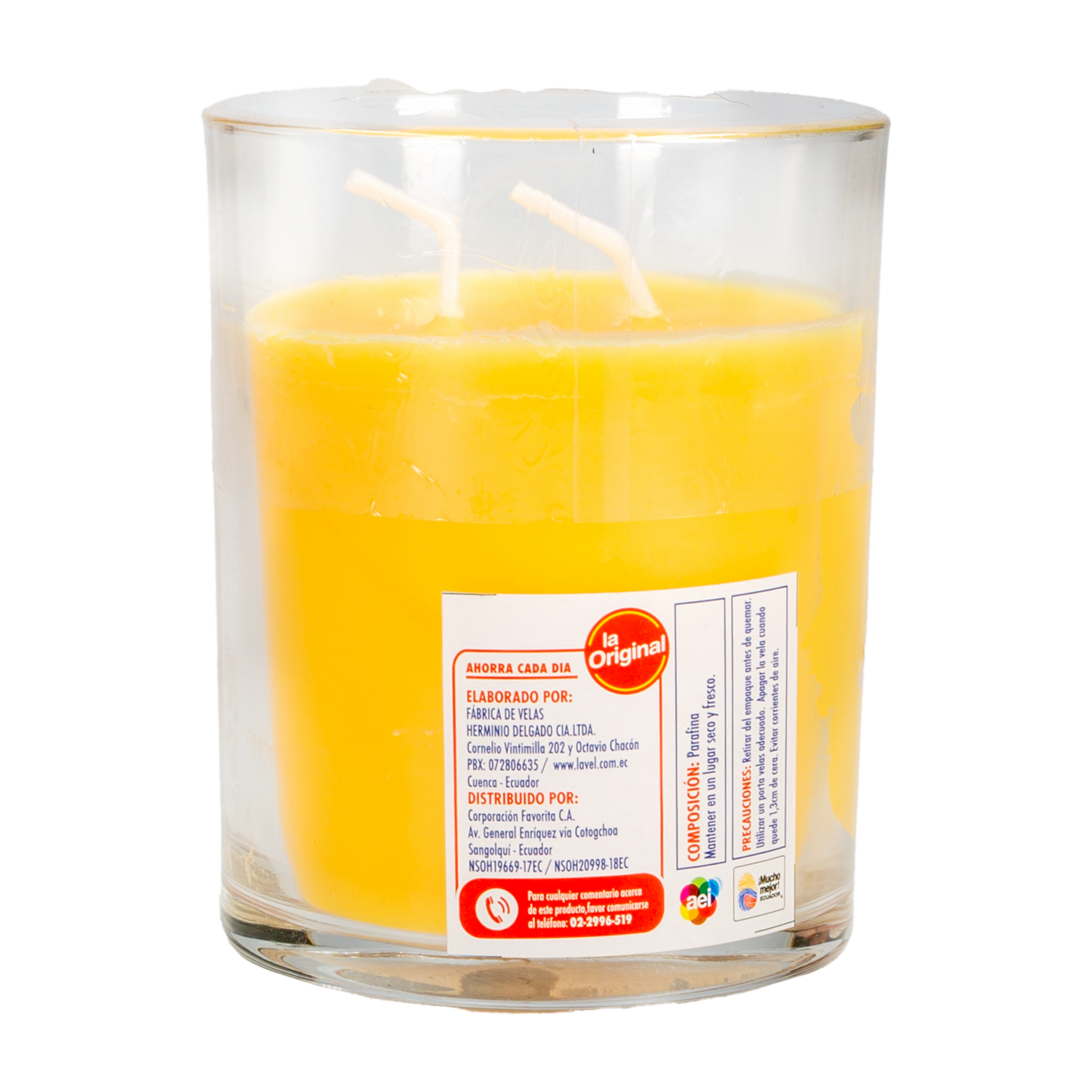 Vela Aromática Maracuyá LA ORIGINAL 200 G