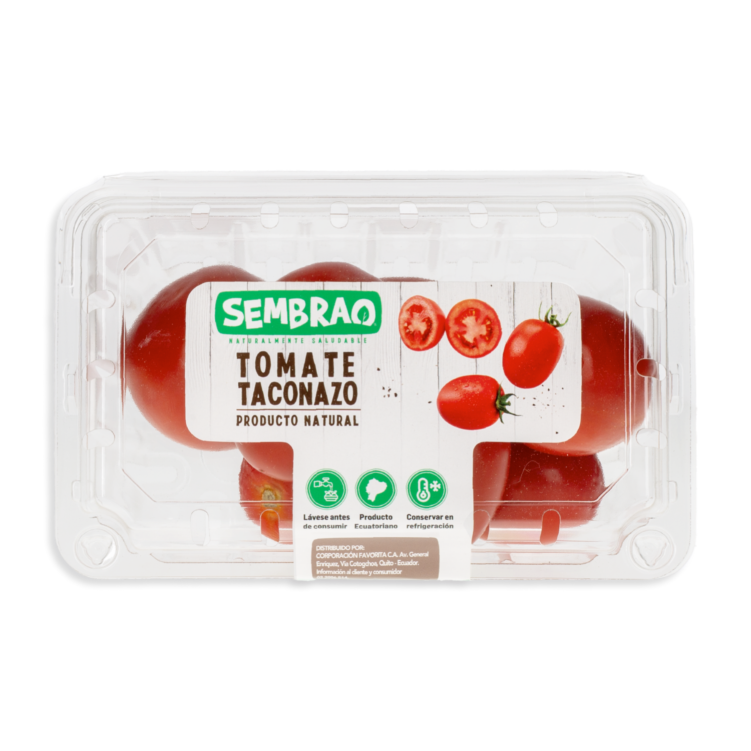 Tomate Taconazo 100% Natural SEMBRAO 500 G