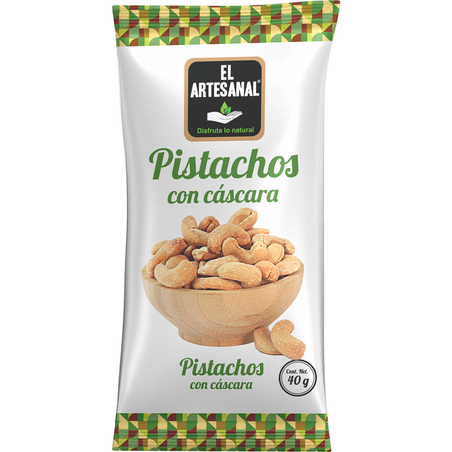 Pistachos Con Cáscara EL ARTESANAL 35G