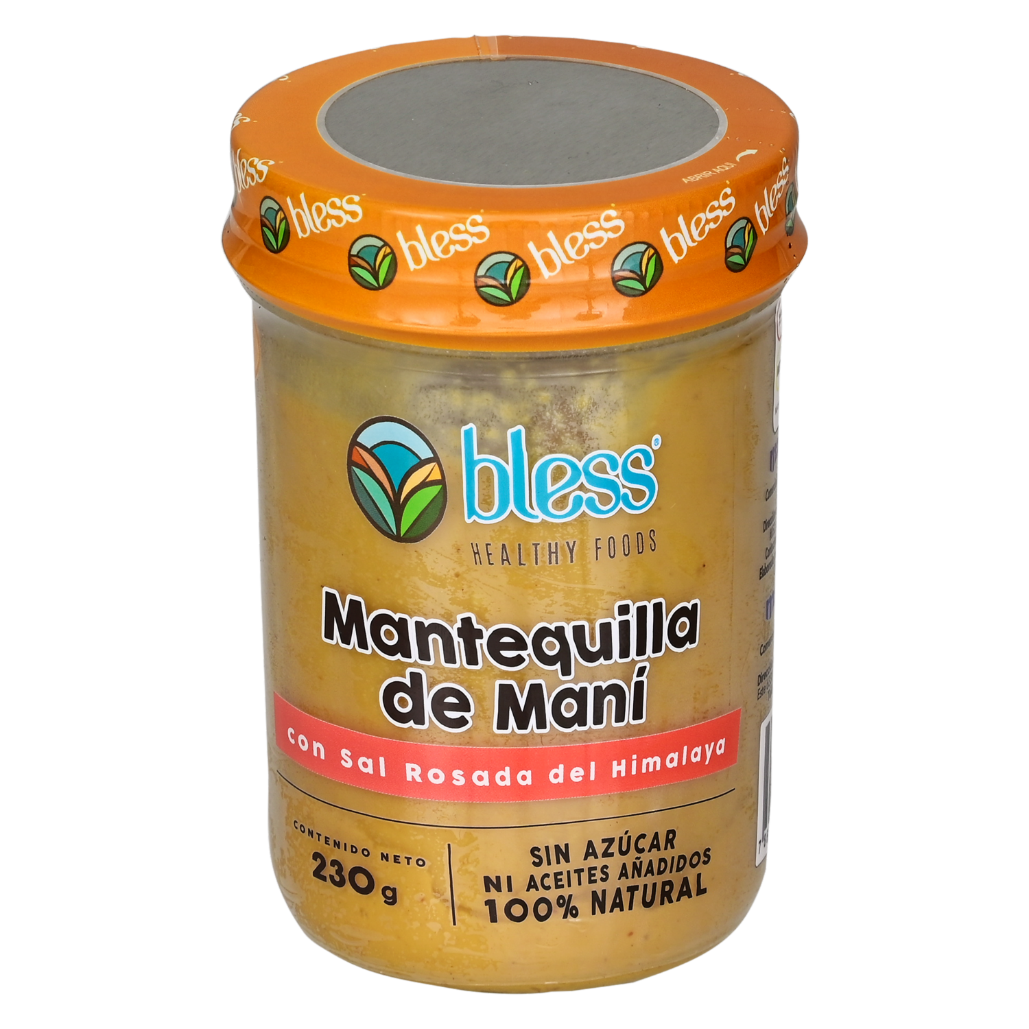 Mantequilla De Maní Con Sal Rosada Del Himalaya BLESS 230G