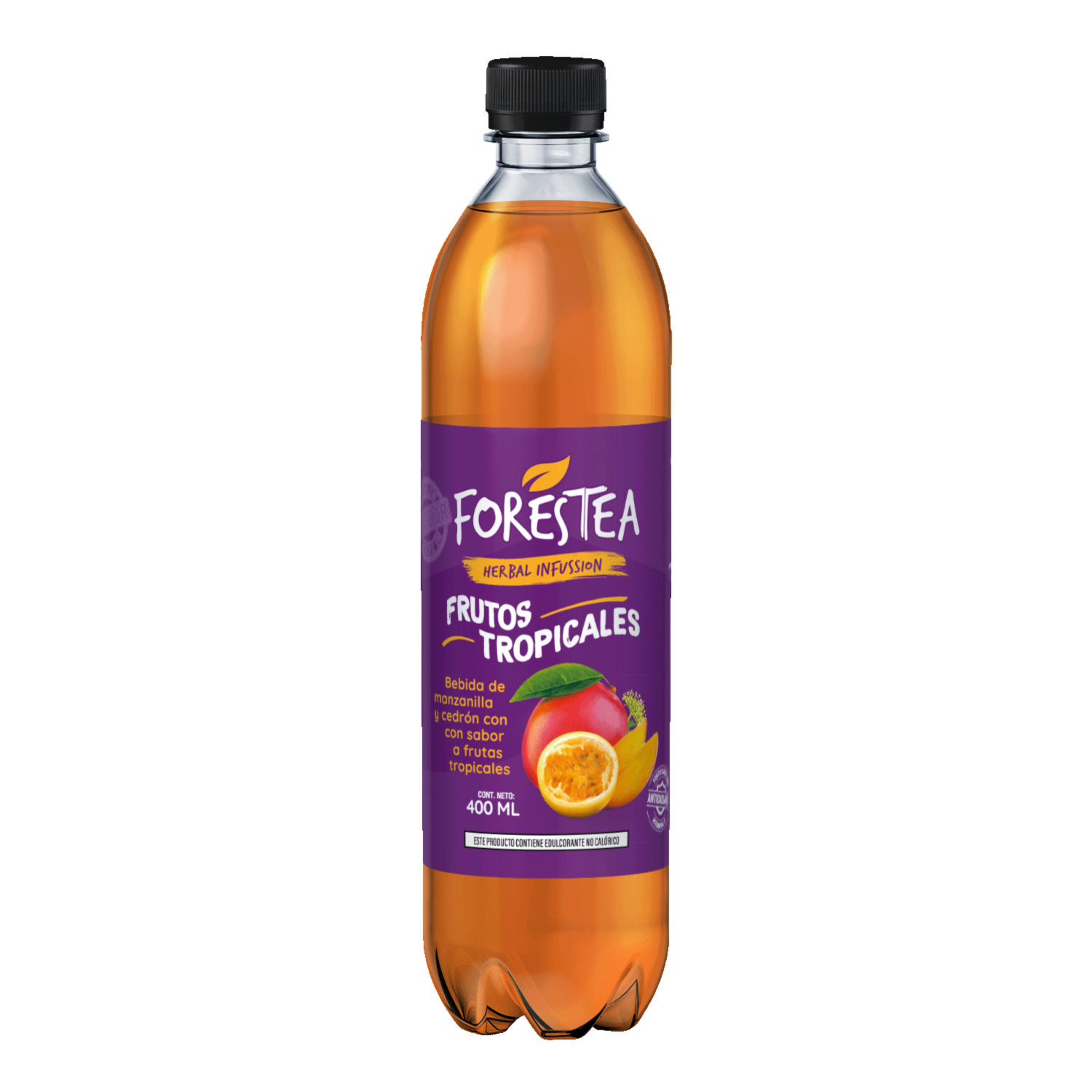 Té Frio Frutos Tropicales Con Manzanilla Y Cedrón FORESTEA 400 Ml