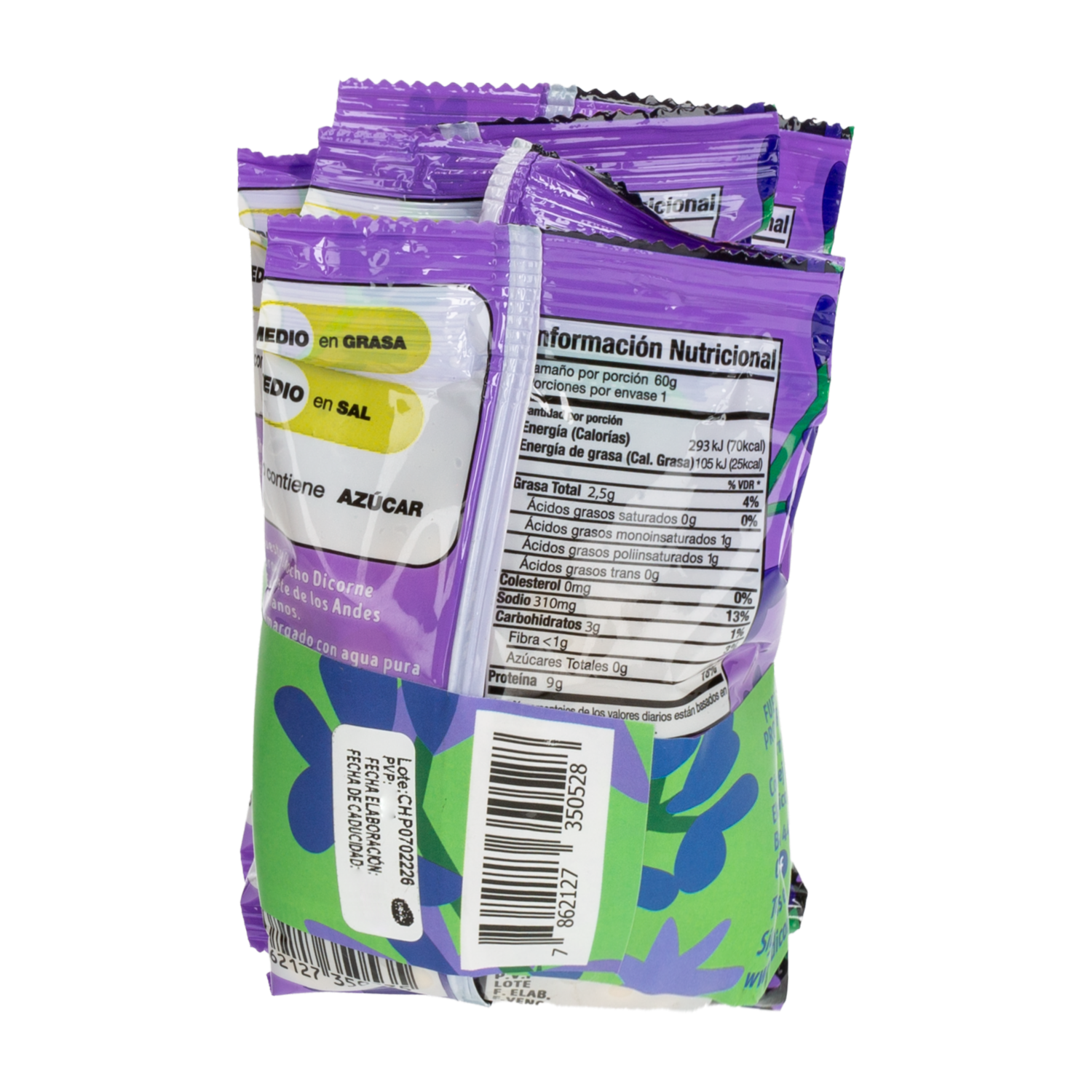 Chochos Con Sal DICORNE 4 Pack 240 G