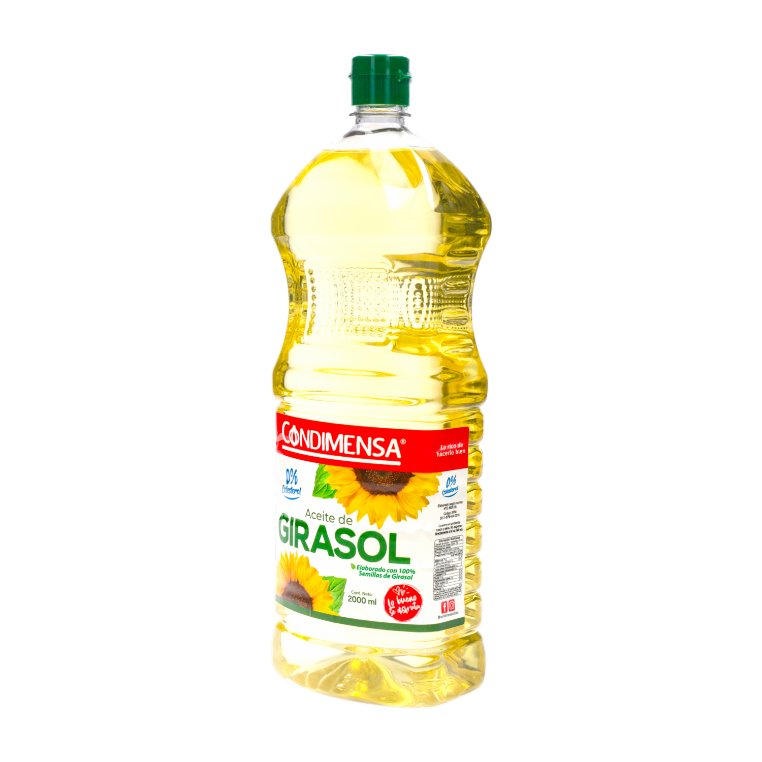 Aceite Comestible De Girasol CONDIMENSA 2000 Ml