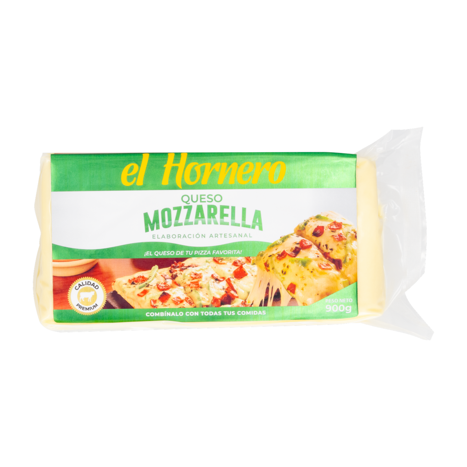 Queso Mozzarella Artesanal EL HORNERO 900 G