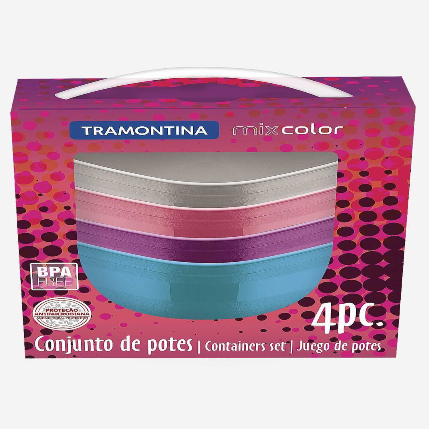 Repostero Plástico Varios Colores TRAMONTINA 600 Ml
