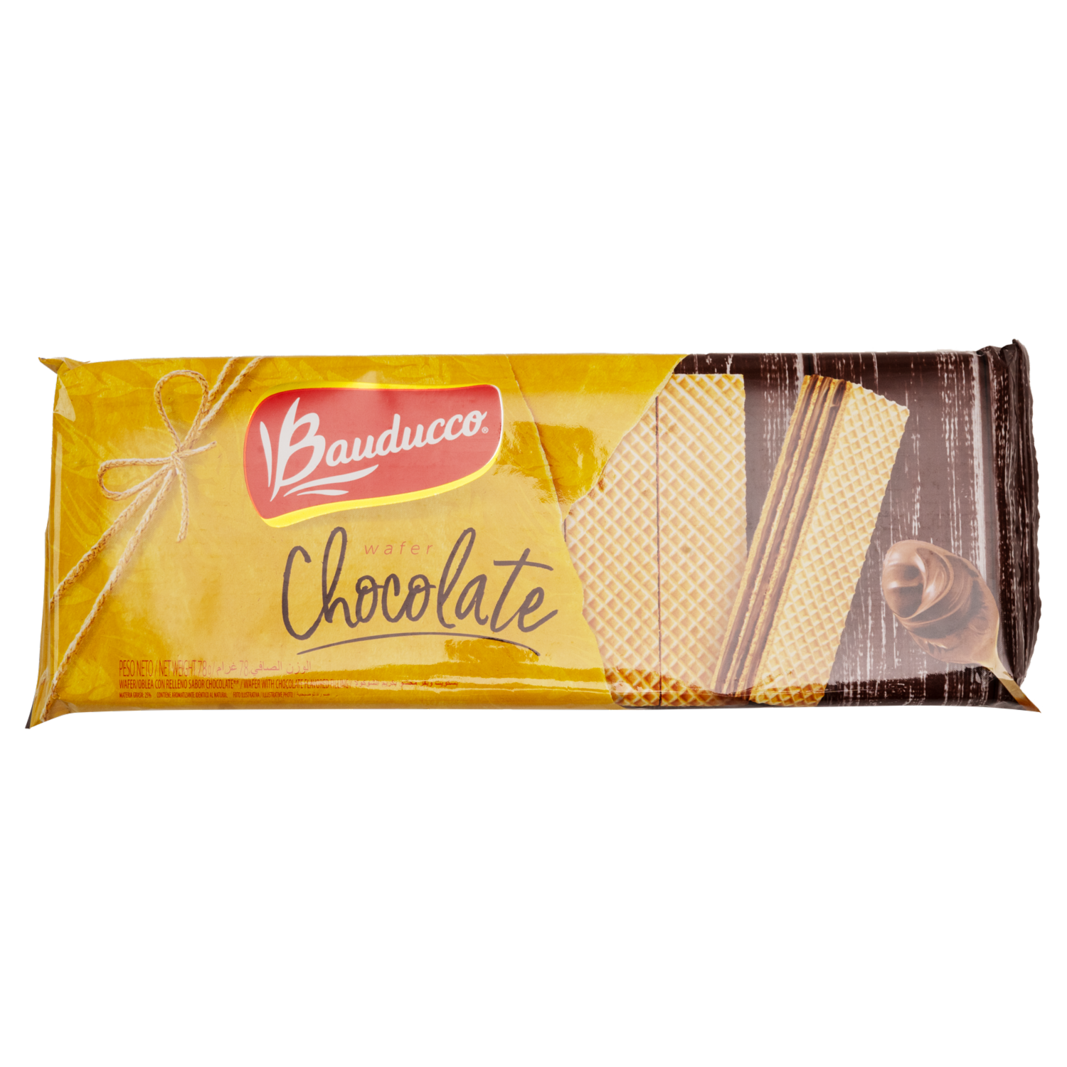 Galletas Dulces Waffer Rellena De Chocolate BAUDUCCO 78 G