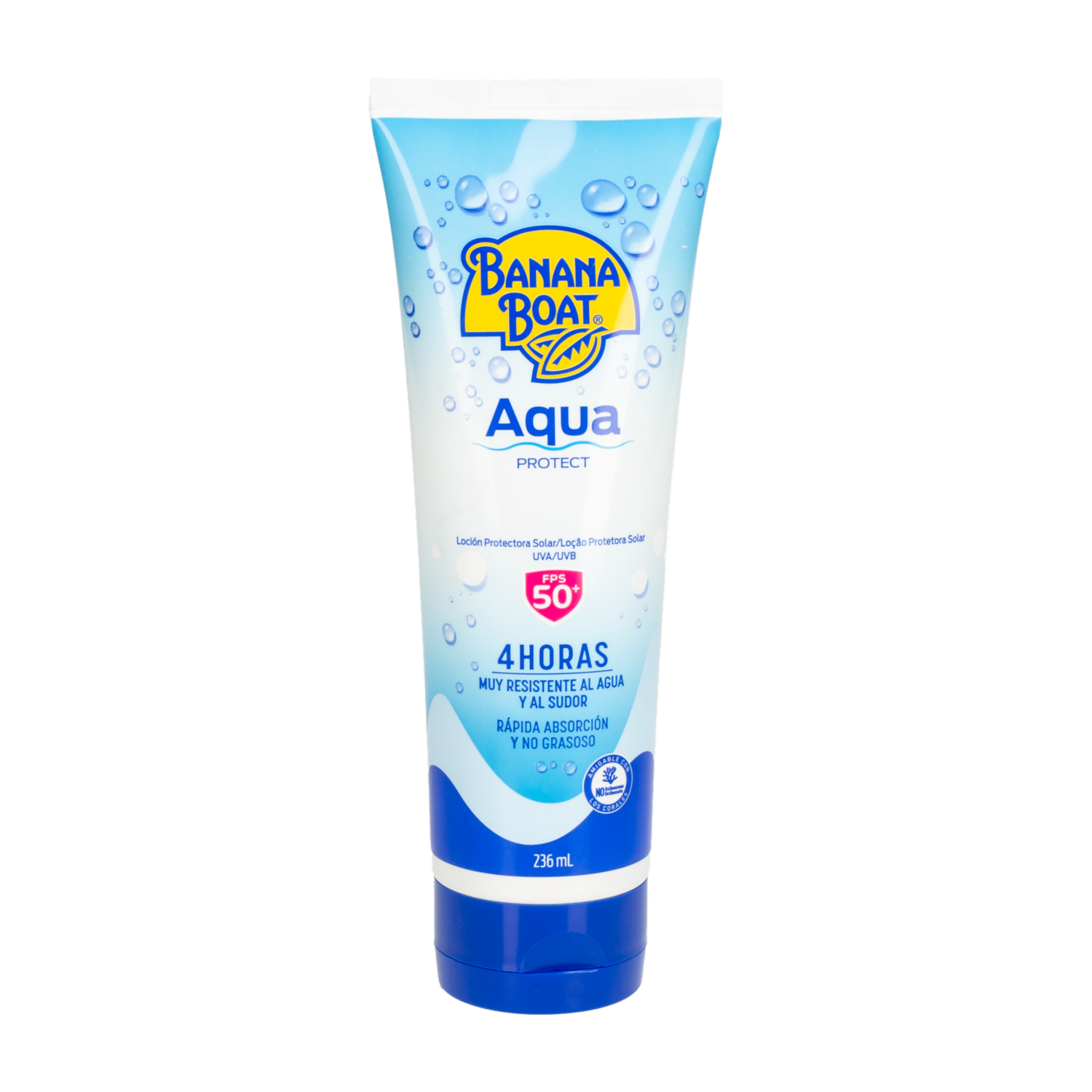 Protector Solar Aqua Protect  50+ BANANA BOAT 236 Ml