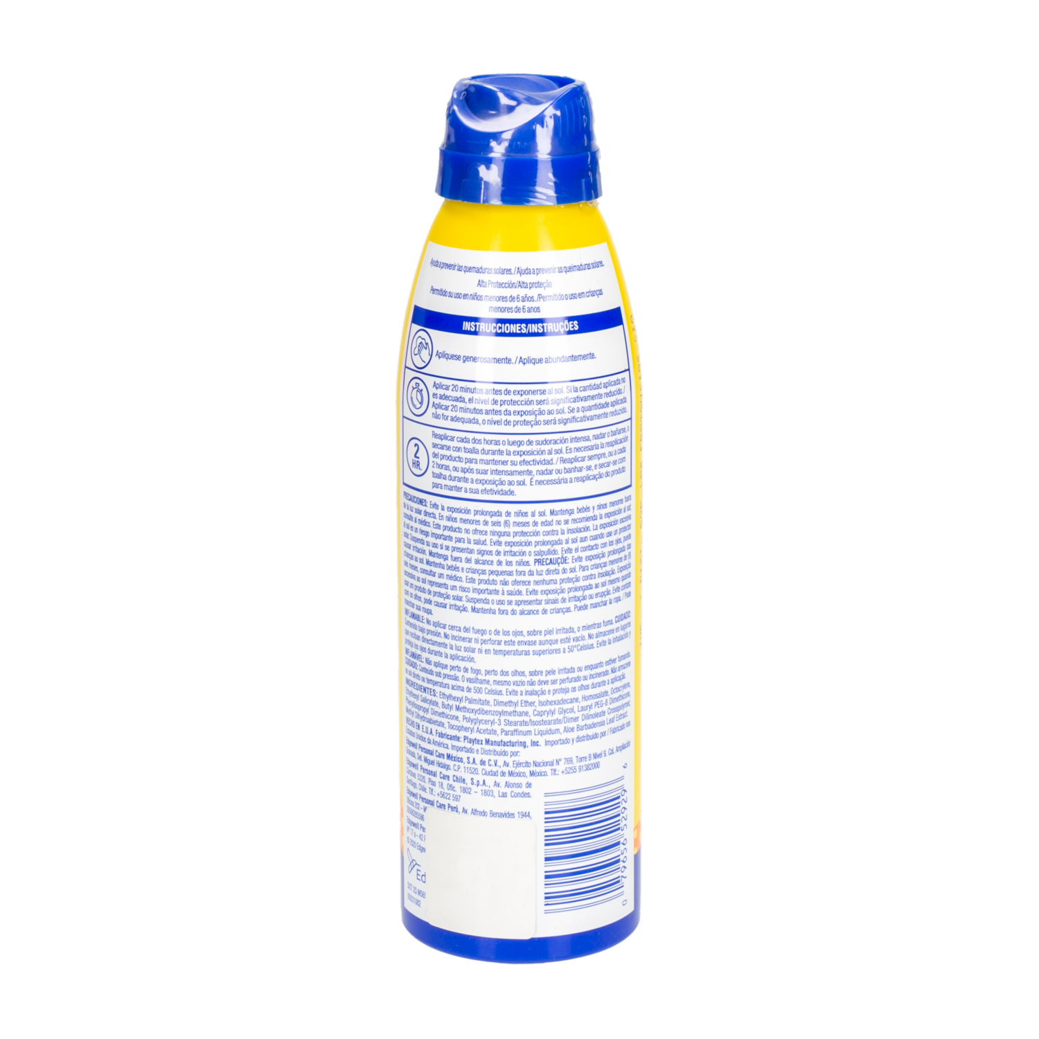 Protector Solar Infantil Kids Sport 50+ En Aerosol BANANA BOAT 170 Ml