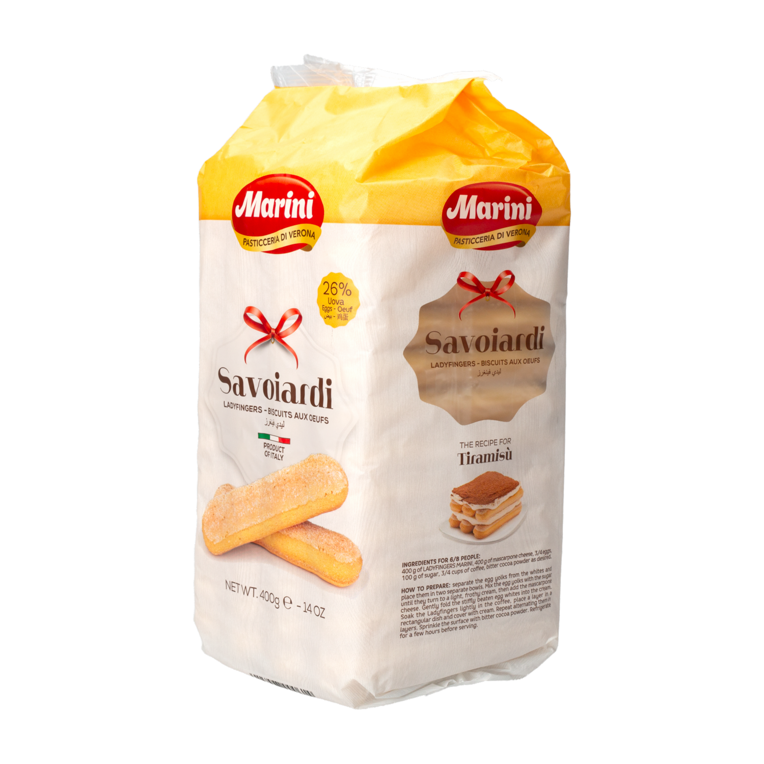 Dedos De Dama Savoiardi MARINI 400 G