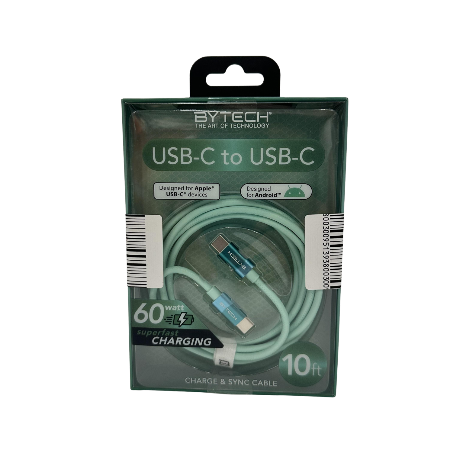 Cable Tipo C A Tipo C BYTECH 10 Pies