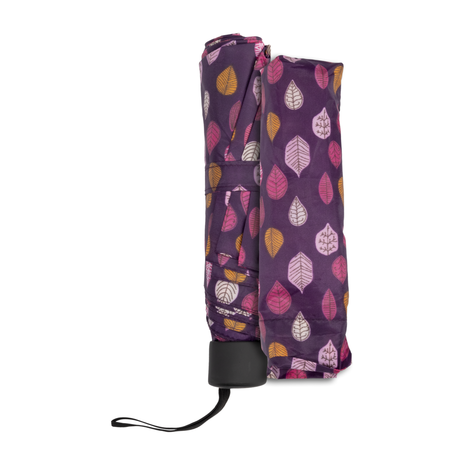 Paraguas Color Lila Diseño  Hojas FREE HOME Unidad