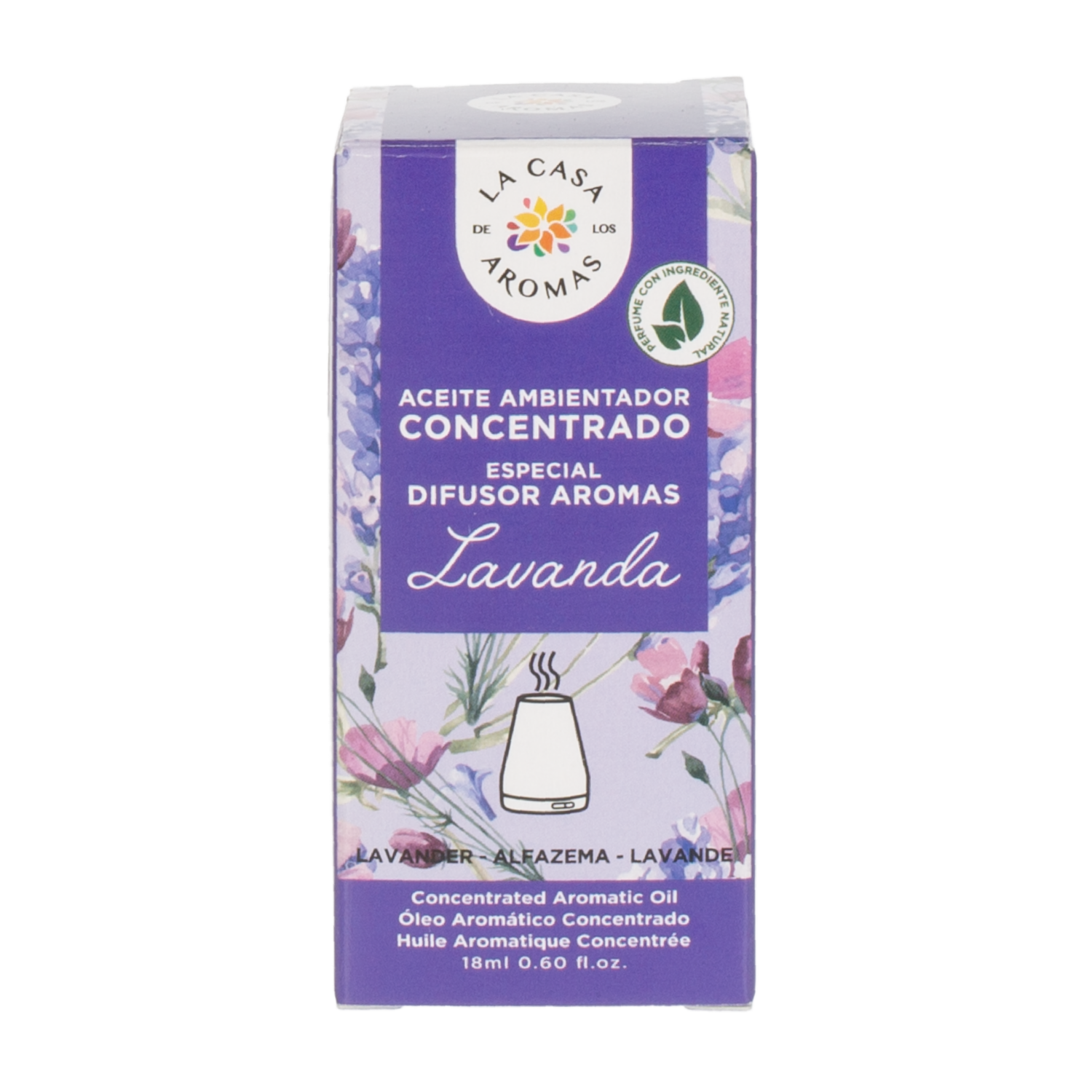 Aceite Aromático De Lavanda LA CASA DE LOS AROMAS 18 Ml