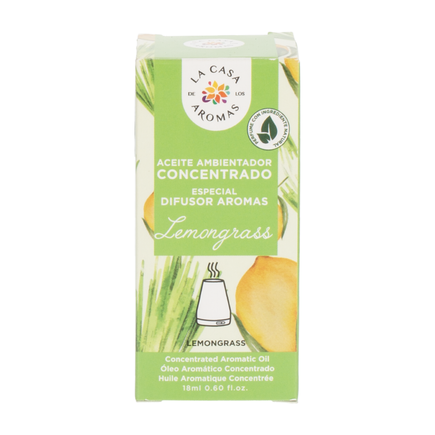 Aceite Ambientador Concentrado LA CASA DE LOS AROMAS 15 Ml