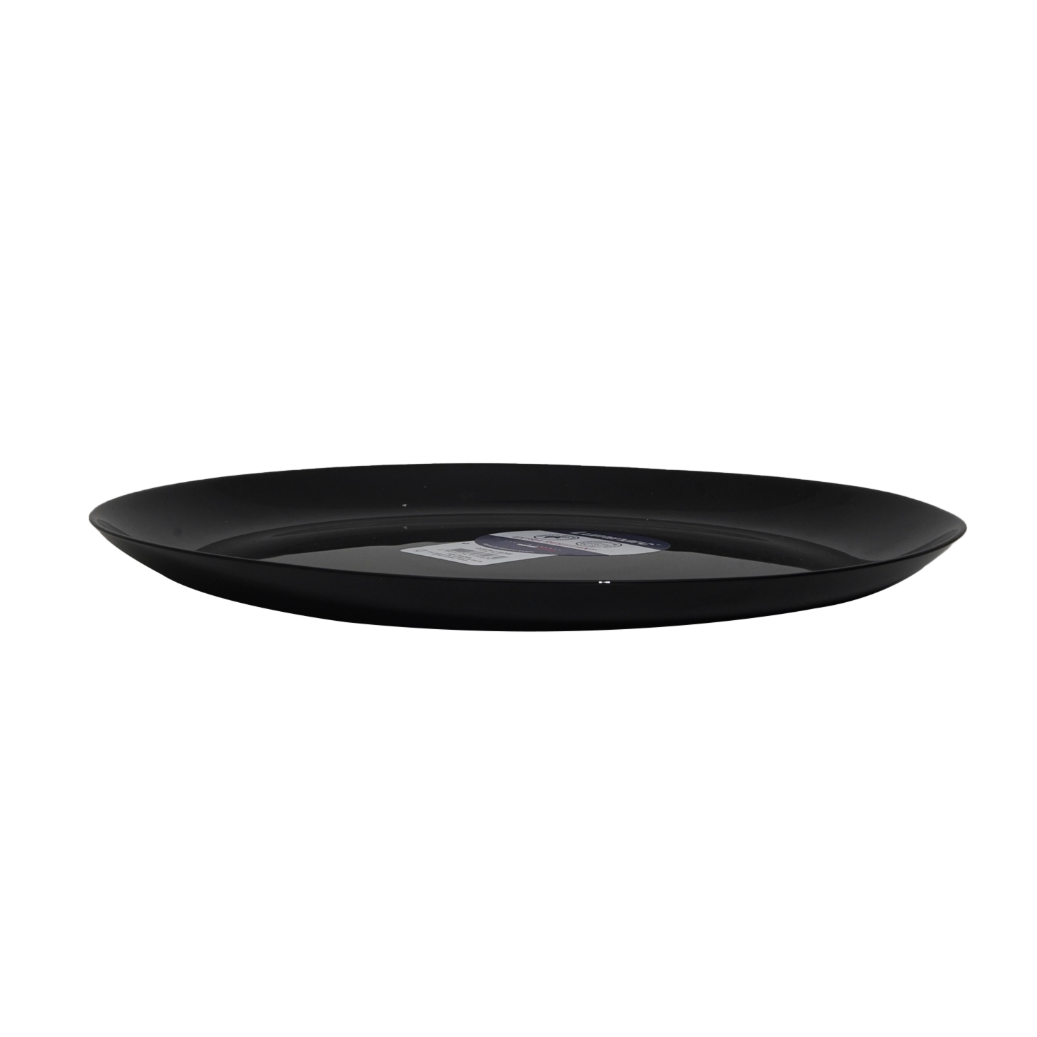 Plato Llano Diwali Negro LUMINARC 27 Cm