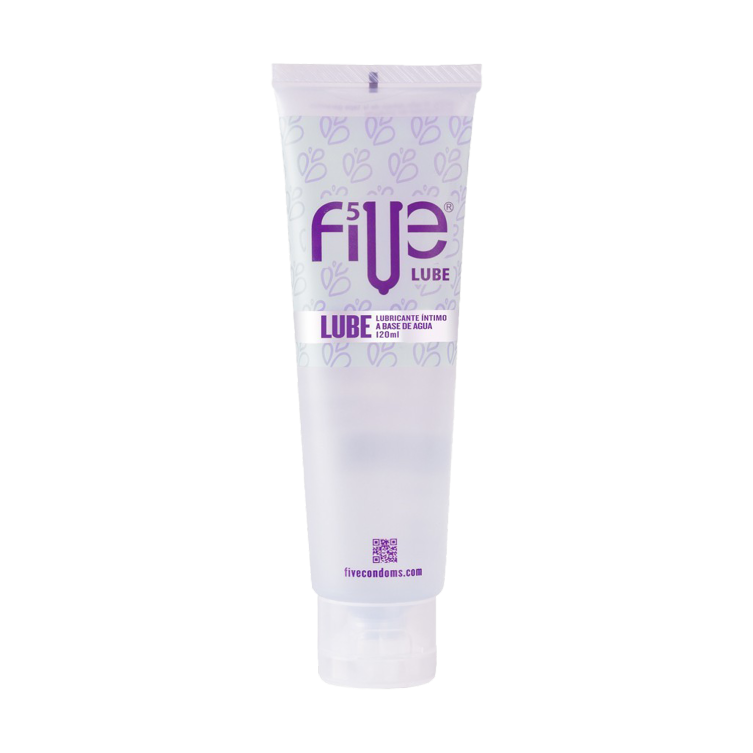 Lubricante Intimo Lube A Base De Agua FIVE 120 Ml