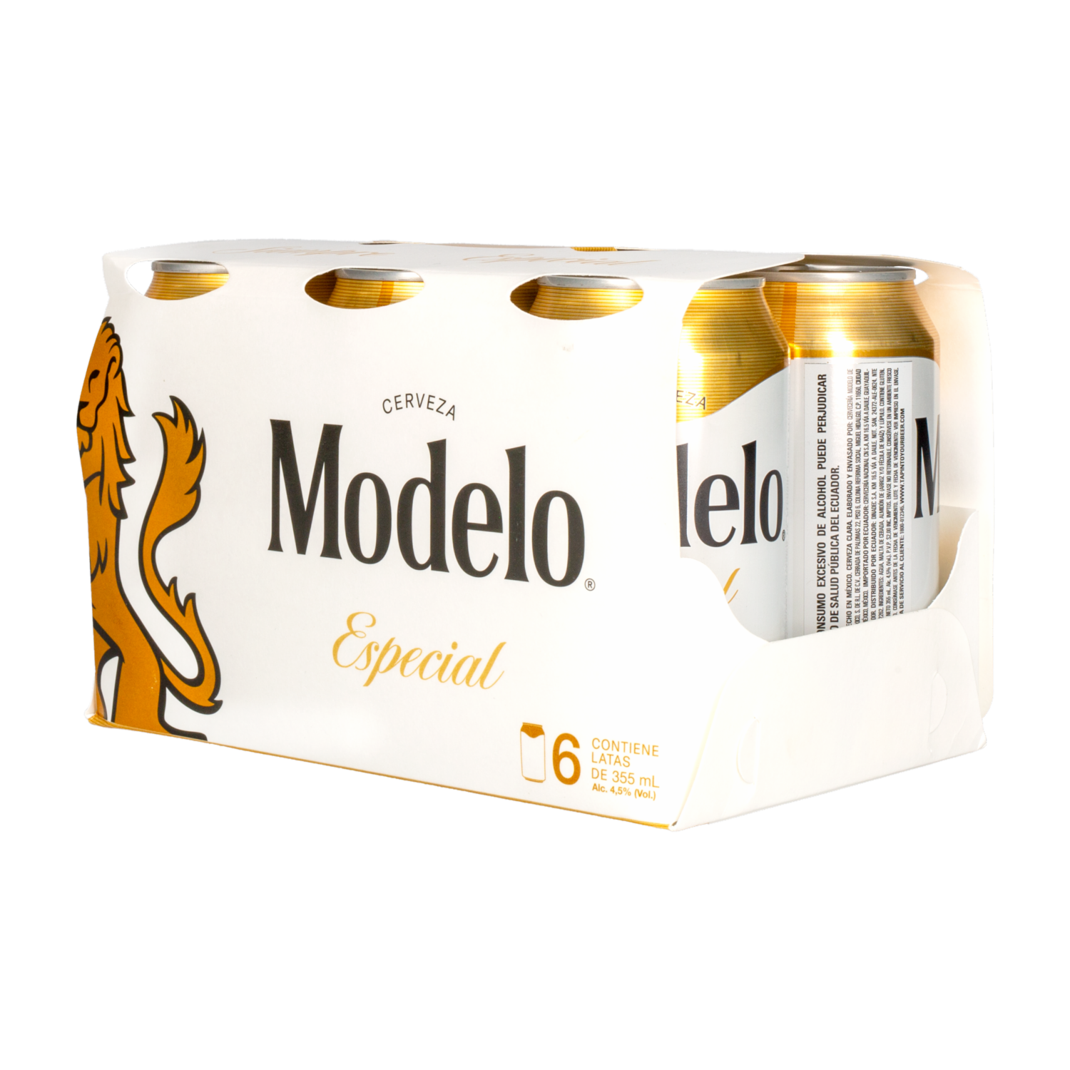 Cerveza Especial En Lata MODELO 6X355Ml