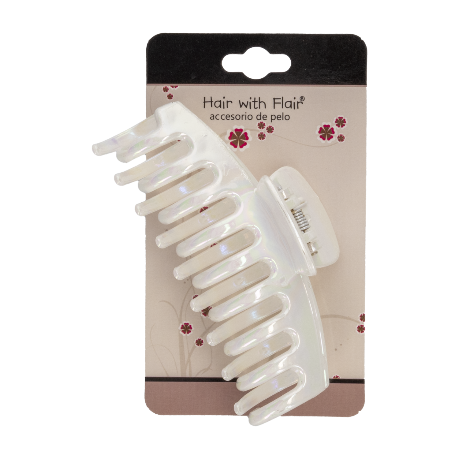 Vinchas De Cabello Blanco HAIR WITH FLAIR Clip