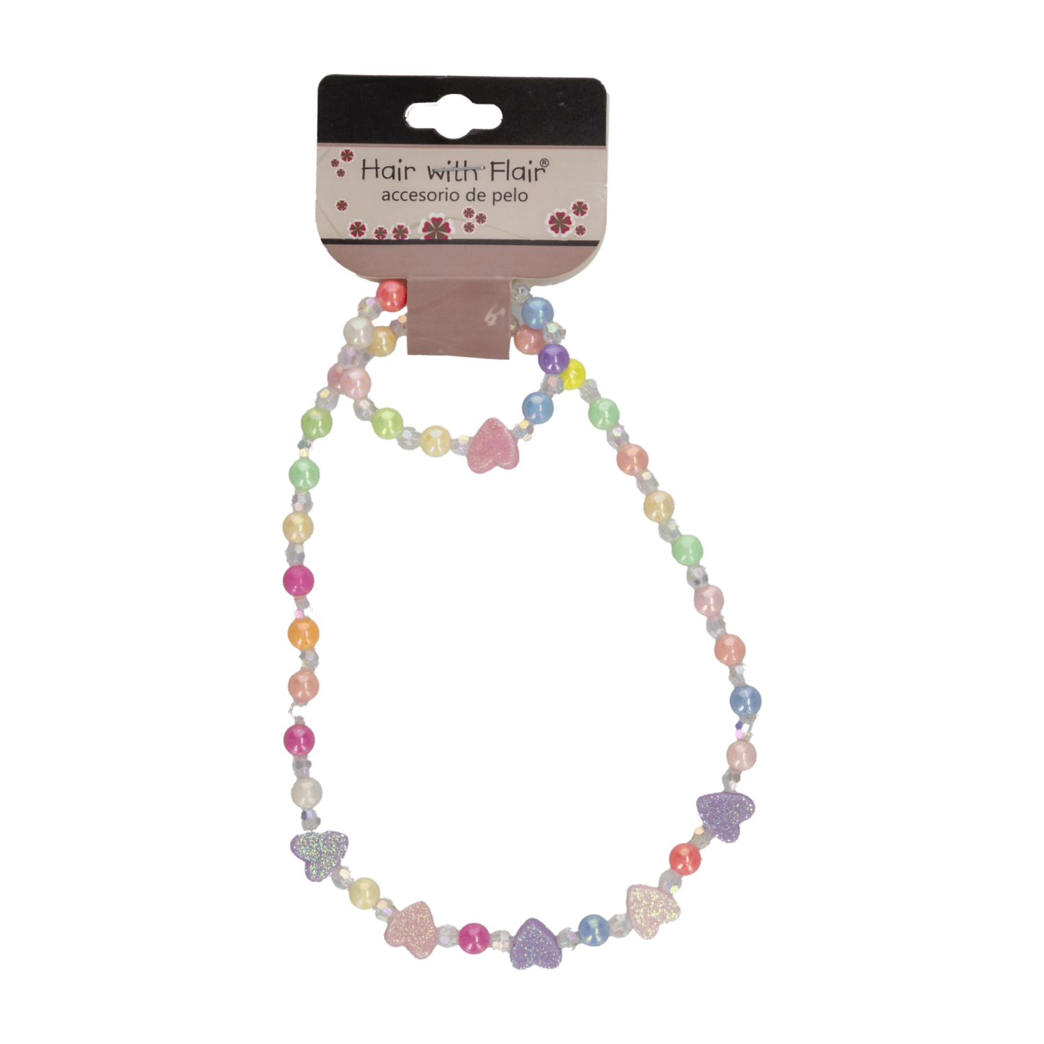 Pulsera Y Collar De Piedritas HAIR WITH FLAIR X2 Uds