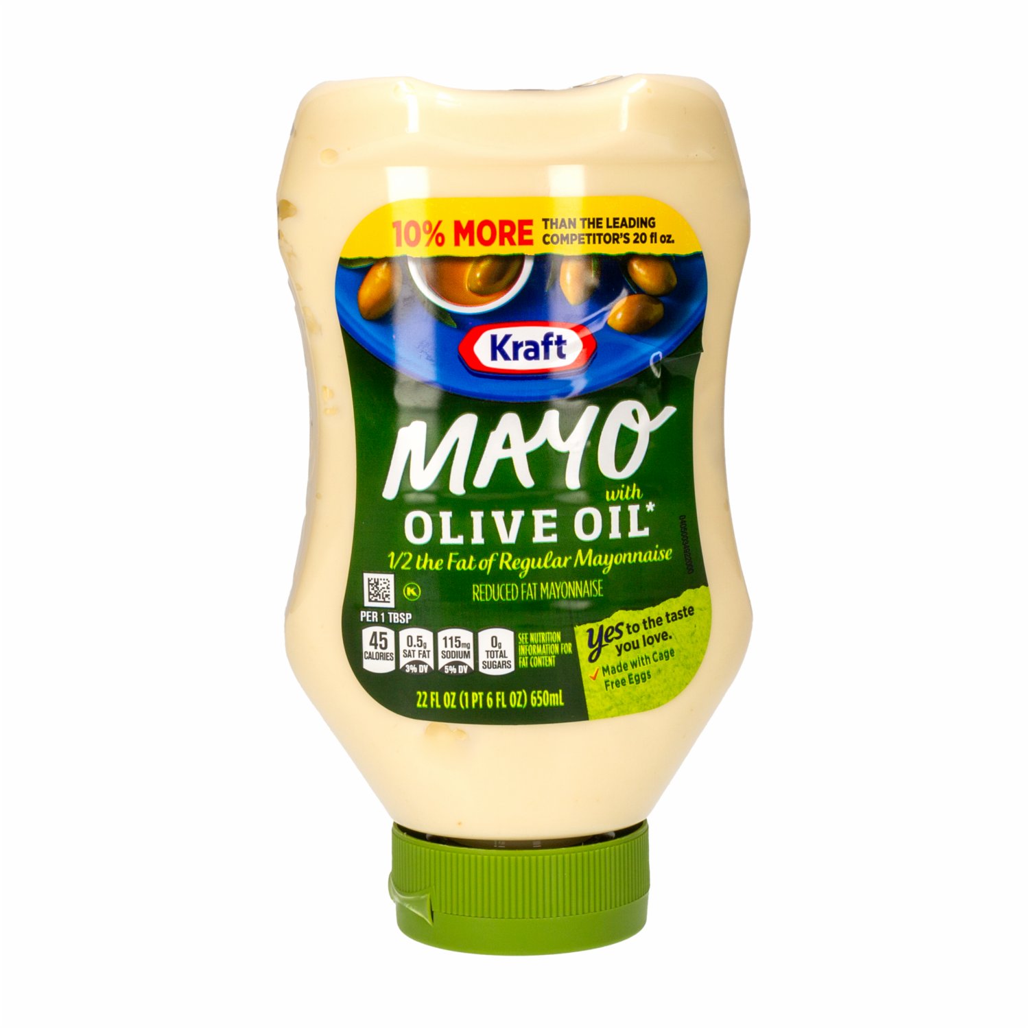 Mayonesa Con Aceite De Oliva KRAFT 650 Ml