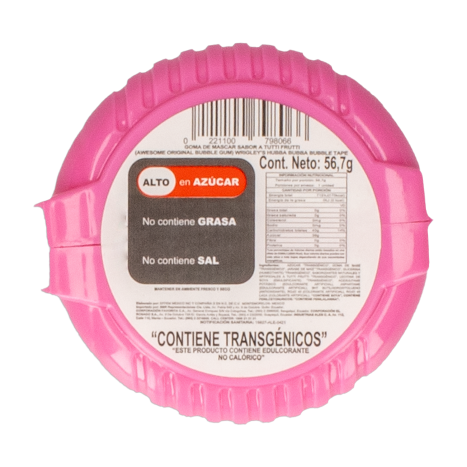 Chicle Por Metros HUBBABUBBA 56.07 G
