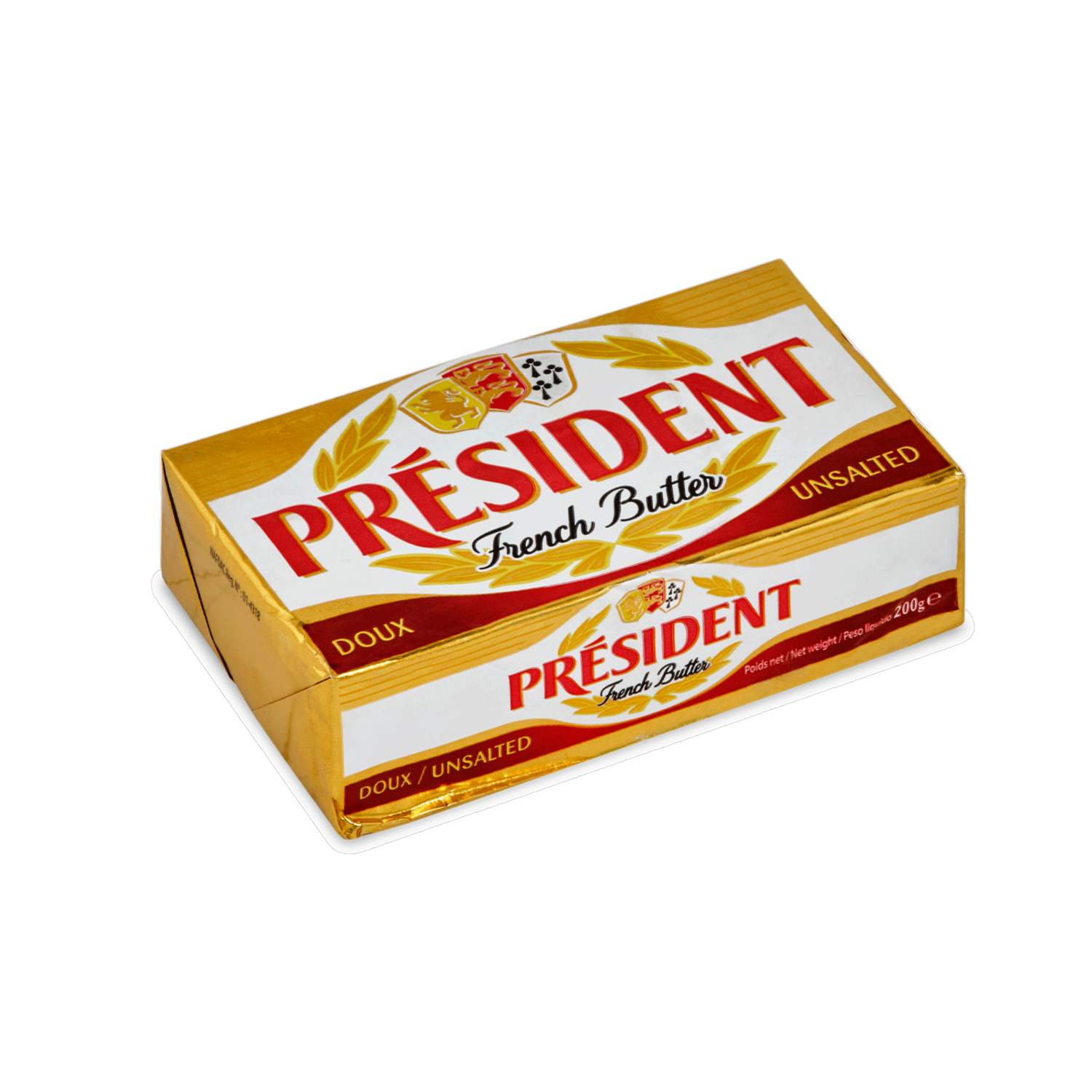 Mantequilla Sin Sal PRÉSIDENT 200 G
