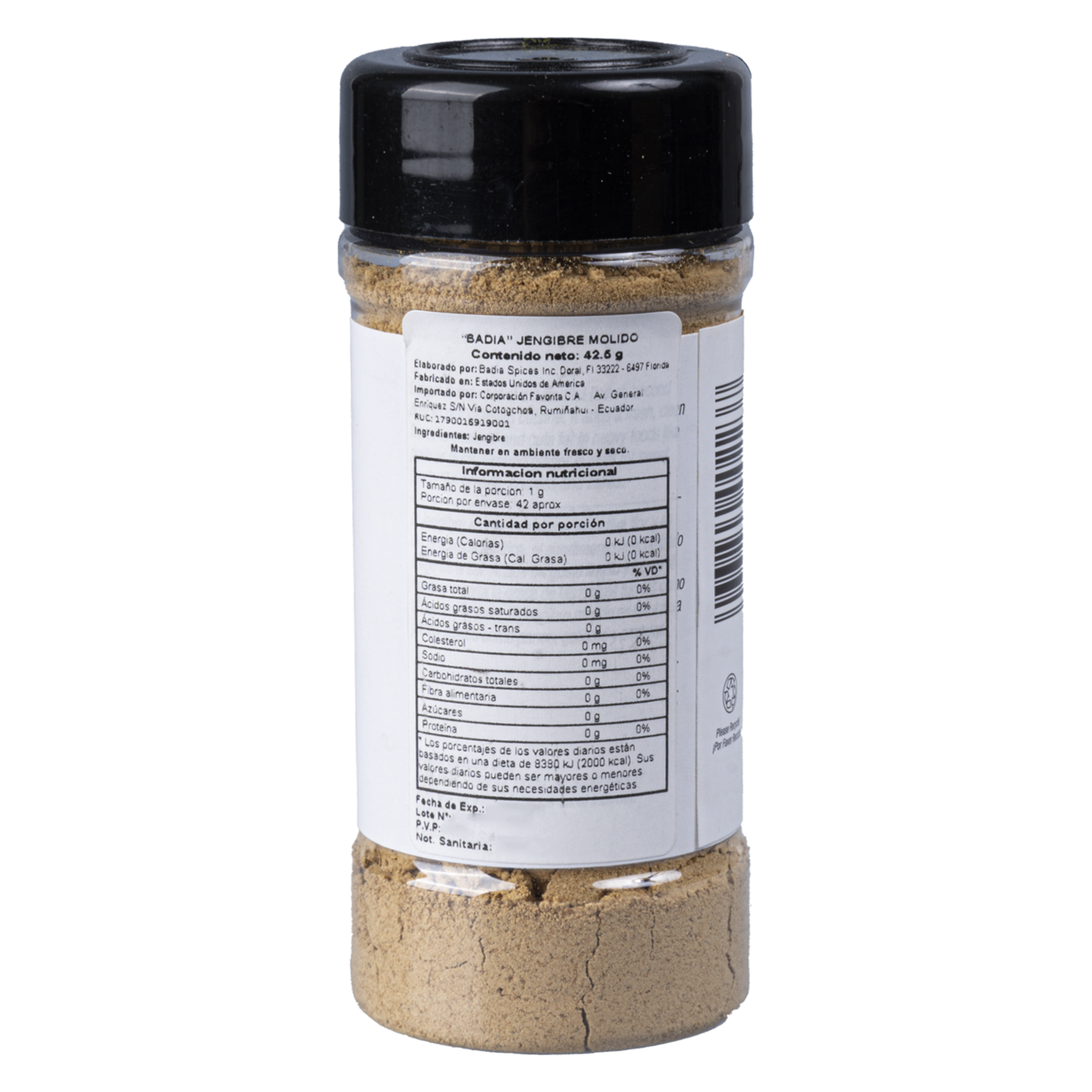 Jengibre Molido BADIA 42.50 G