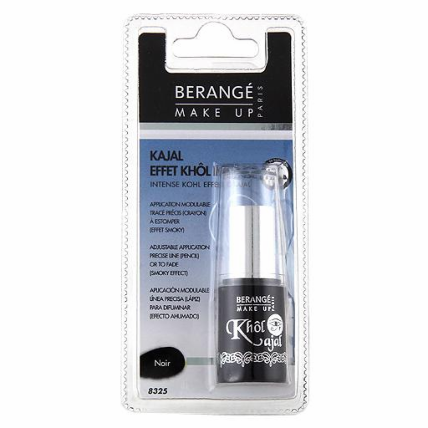 Delineador De Ojos Color Negro BERANGÉ MAKE-UP Unidad