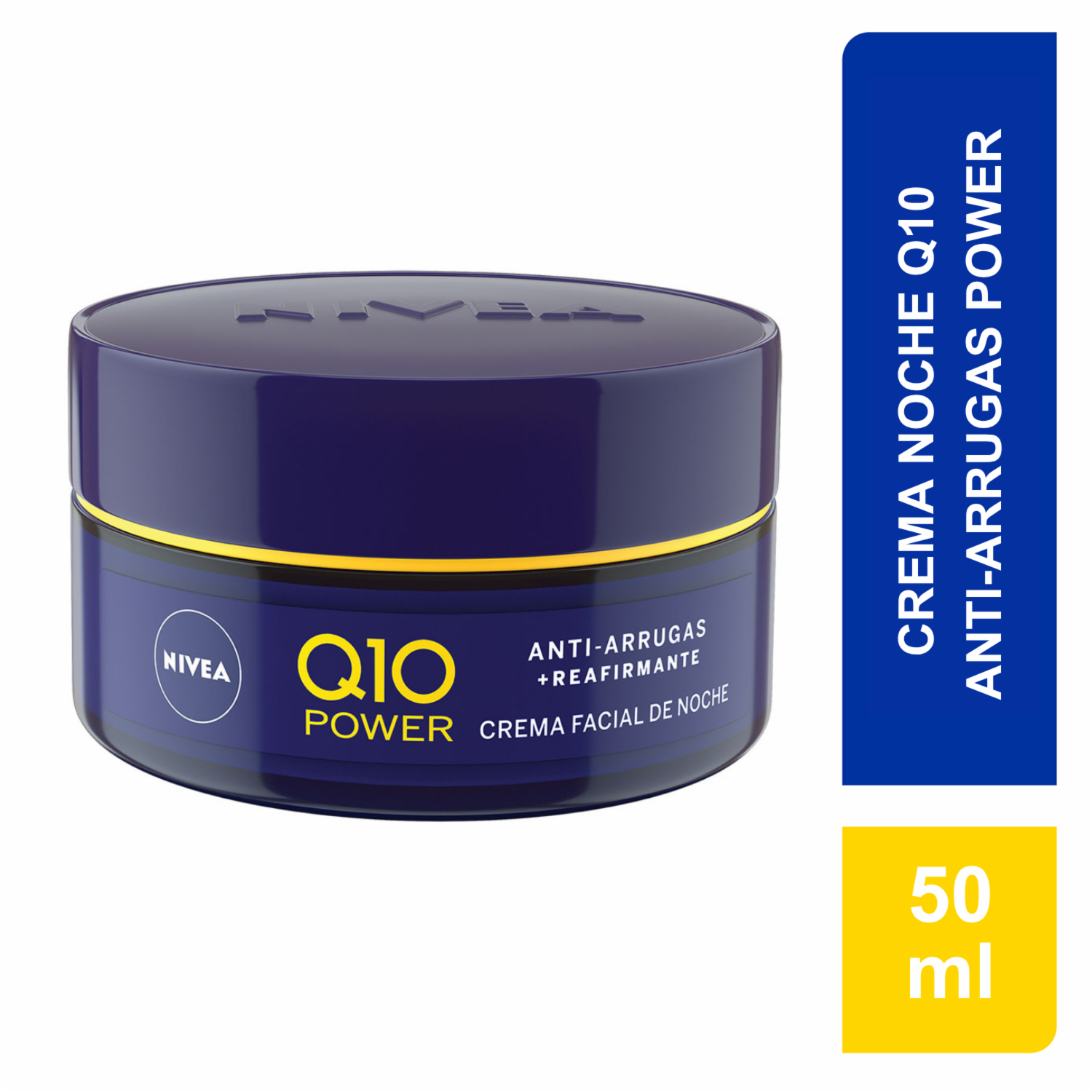 Crema Facial Noche Q10 Plus Antiedad NIVEA 50 Ml