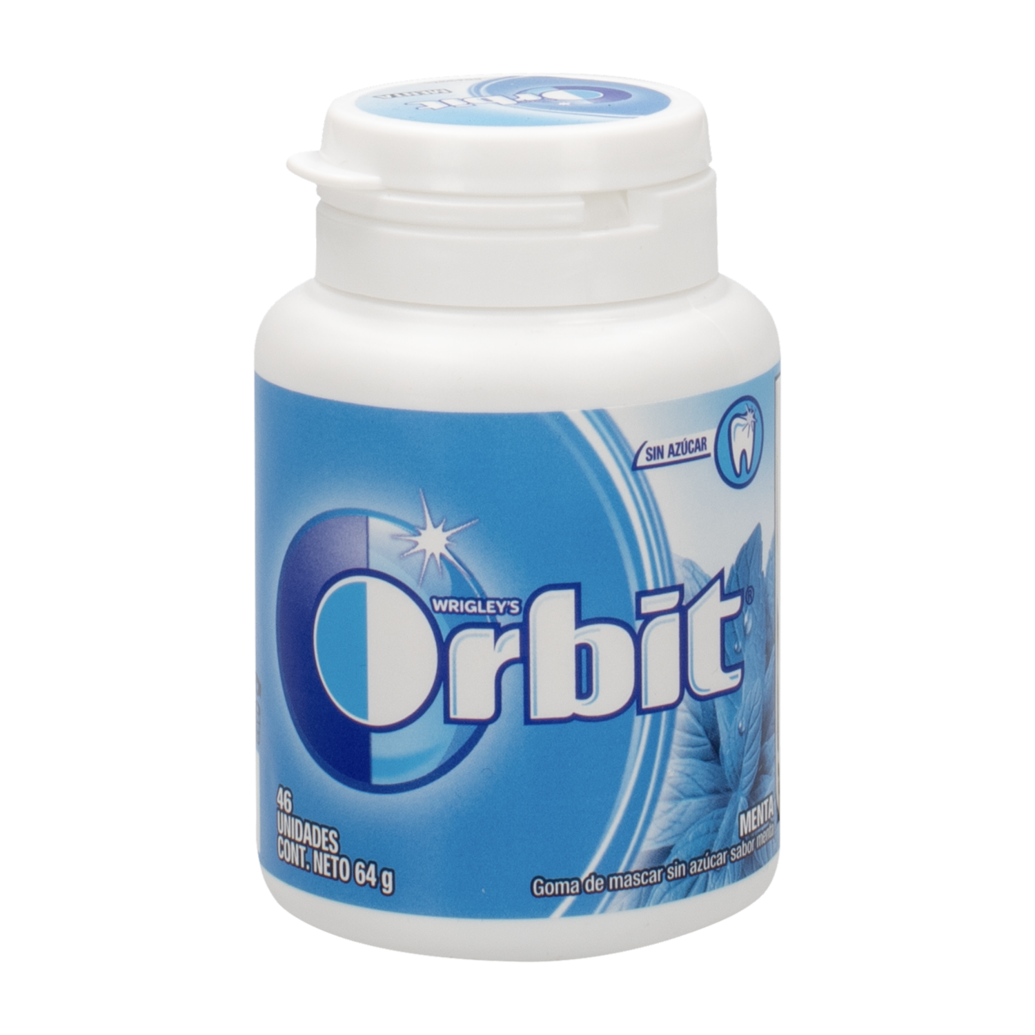 Chicle De Menta ORBIT 64 G