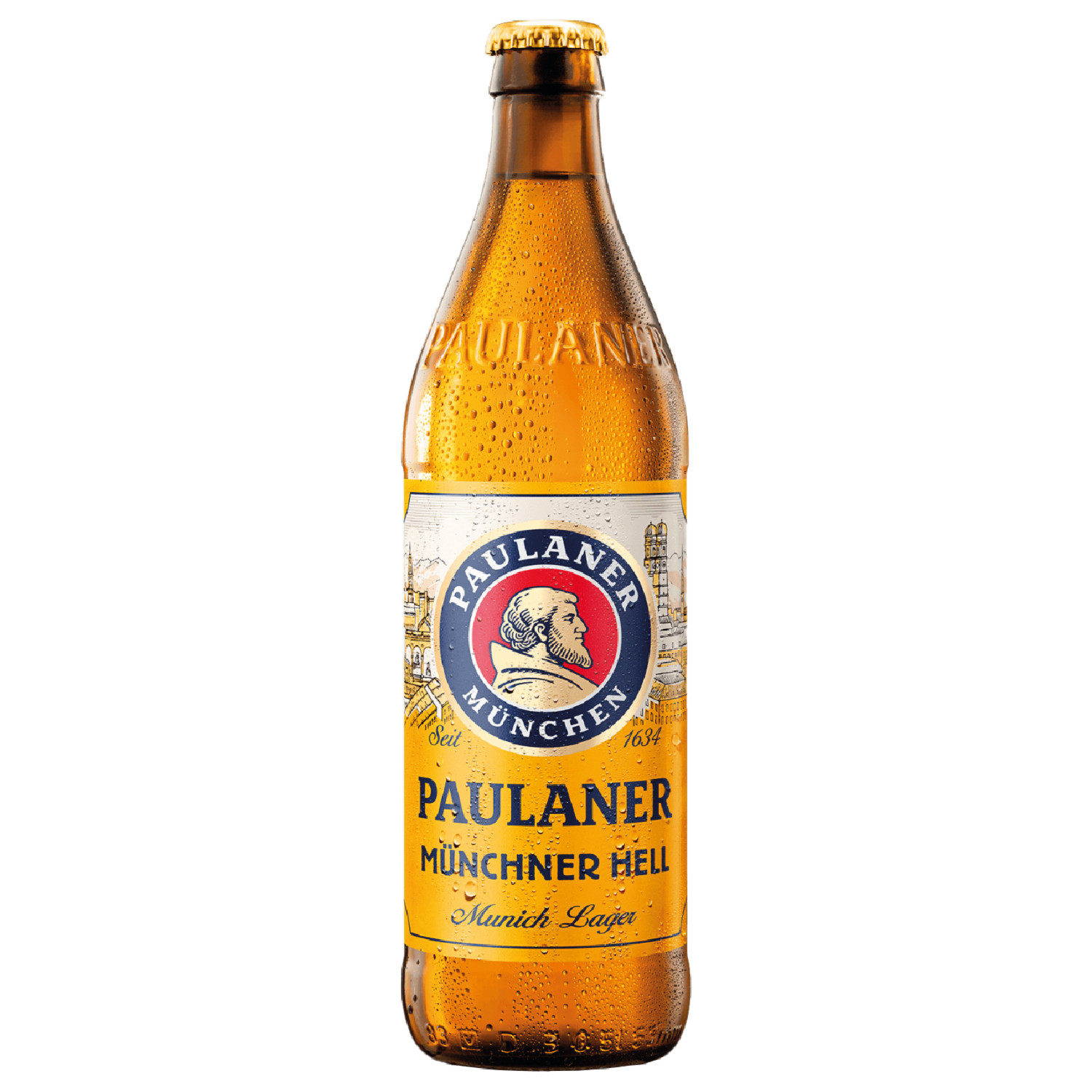 Cerveza Alemana Minchner Hell PAULANER 500 Ml