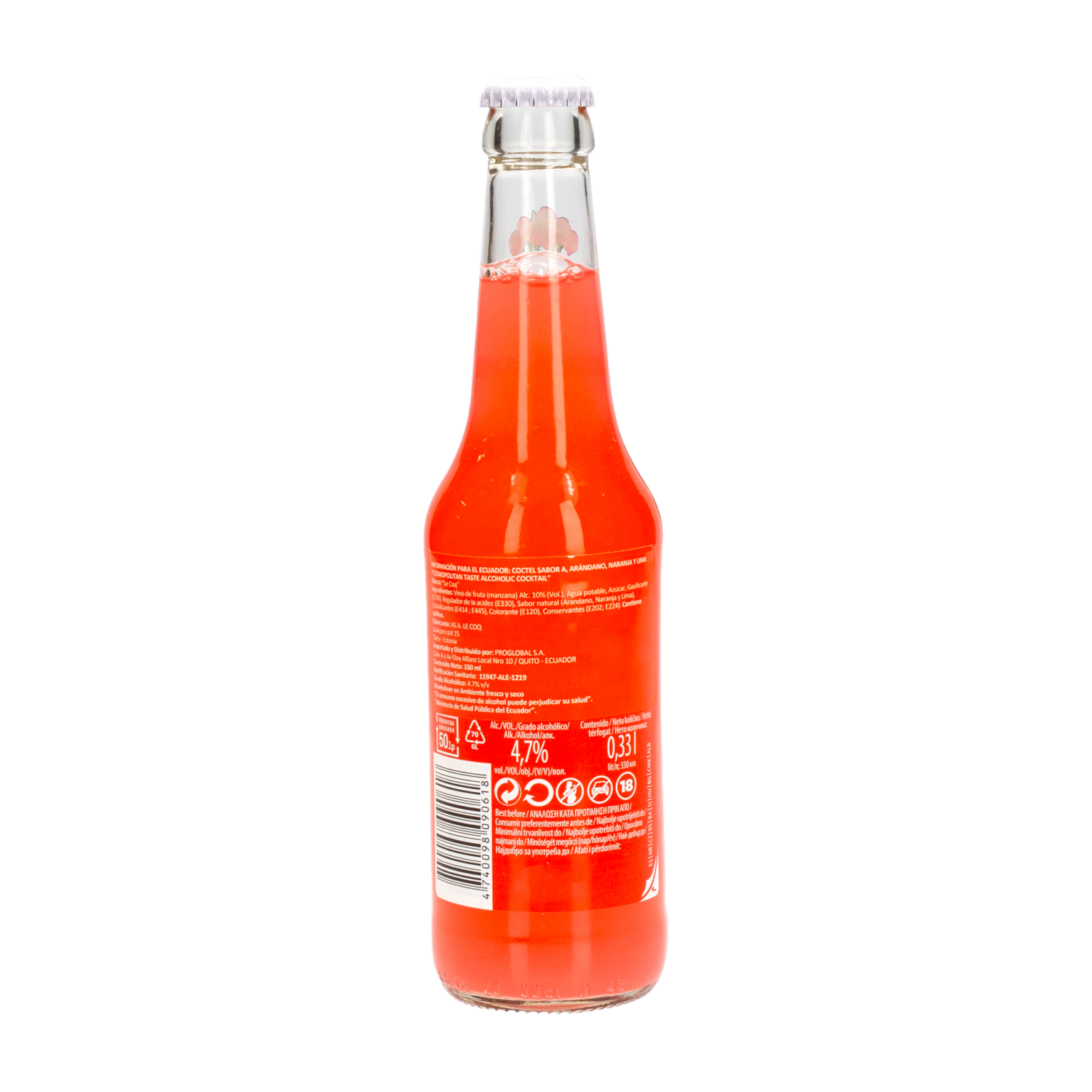 Coctel De Arándanos LE COQ 330 Ml